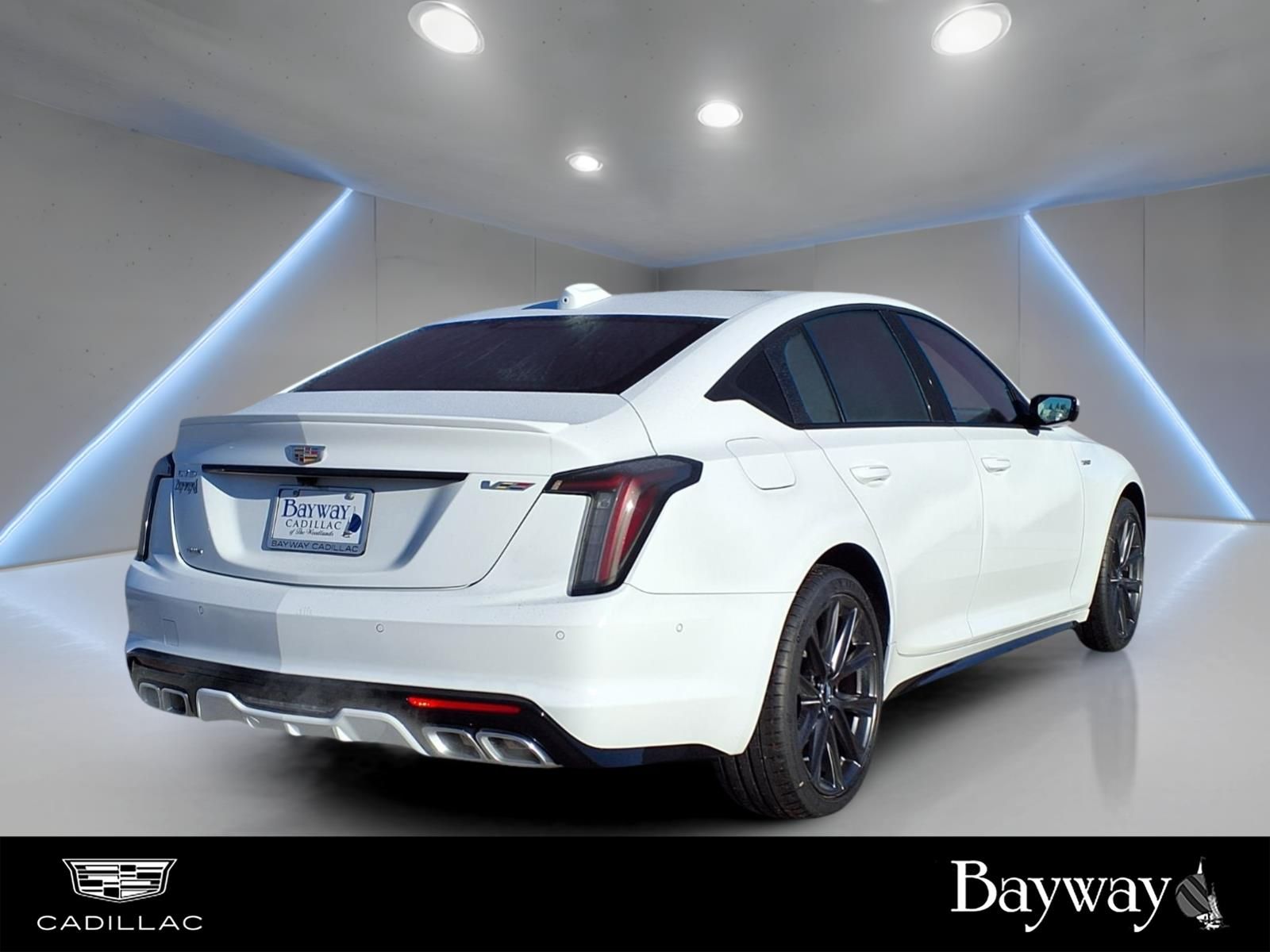 2026 Cadillac CT5 V-Series White at Bayway Cadillac of The Woodlands