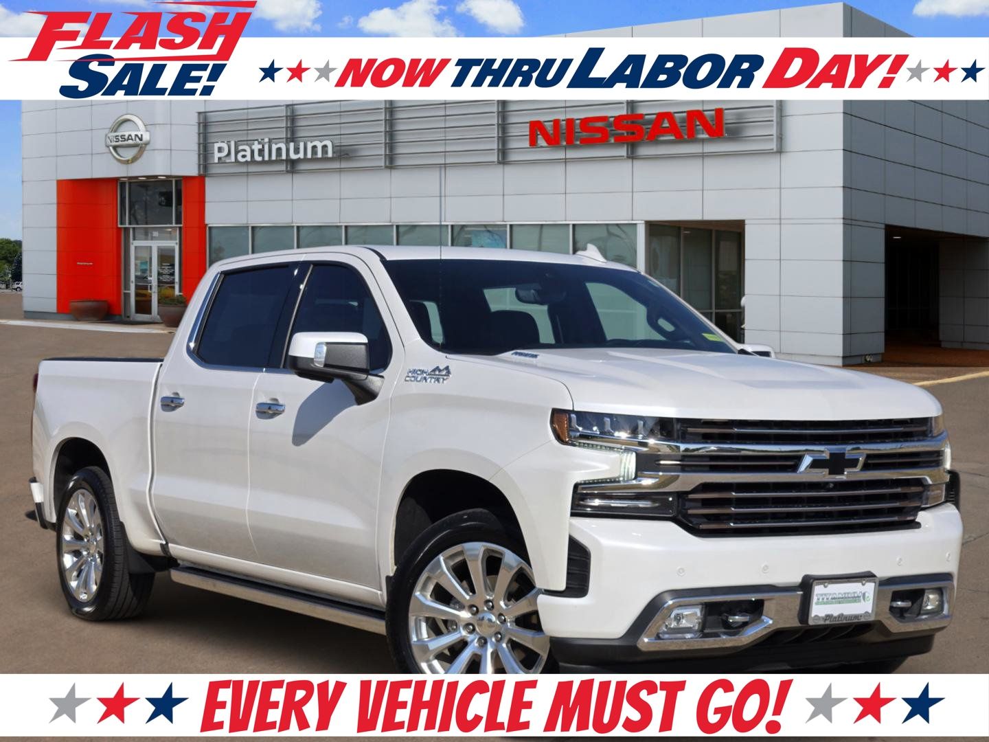 White (Iridescent Pearl Tricoat) 2022 Chevrolet Silverado 1500 Pickup Truck Four-Wheel Drive Automatic