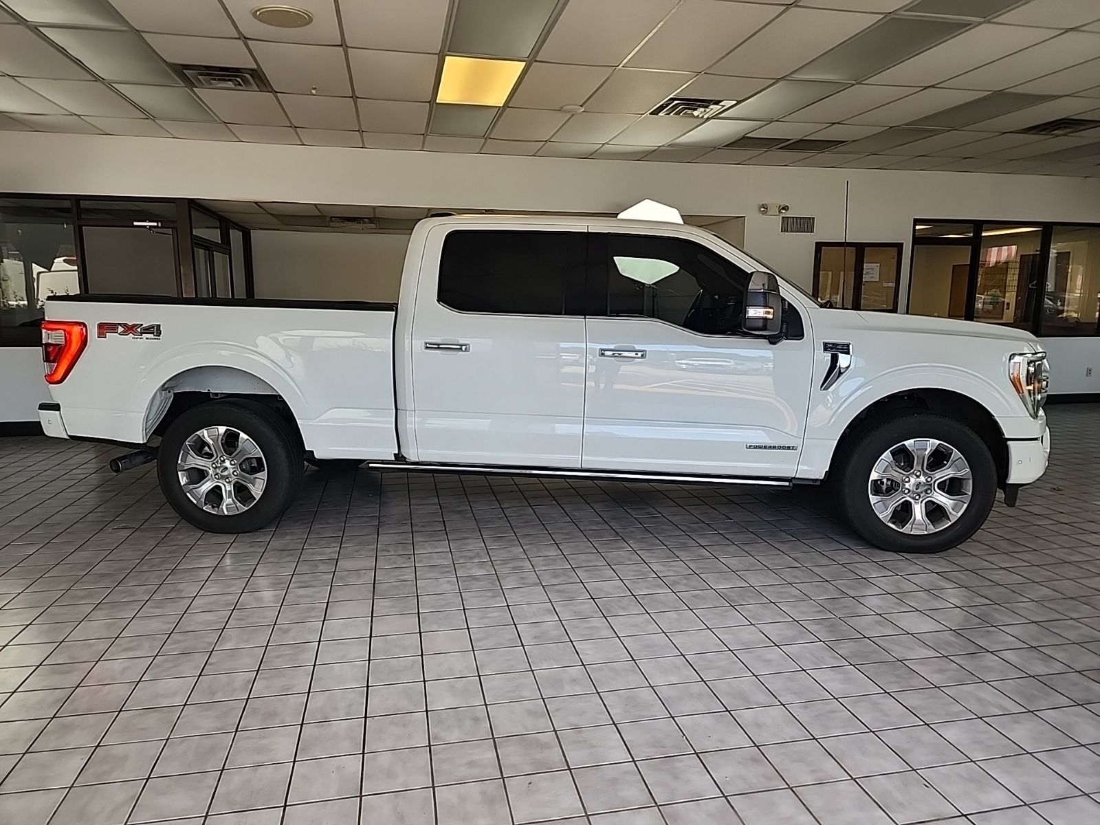 Certified Used 2022 White Metallic Ford Platinum image 12