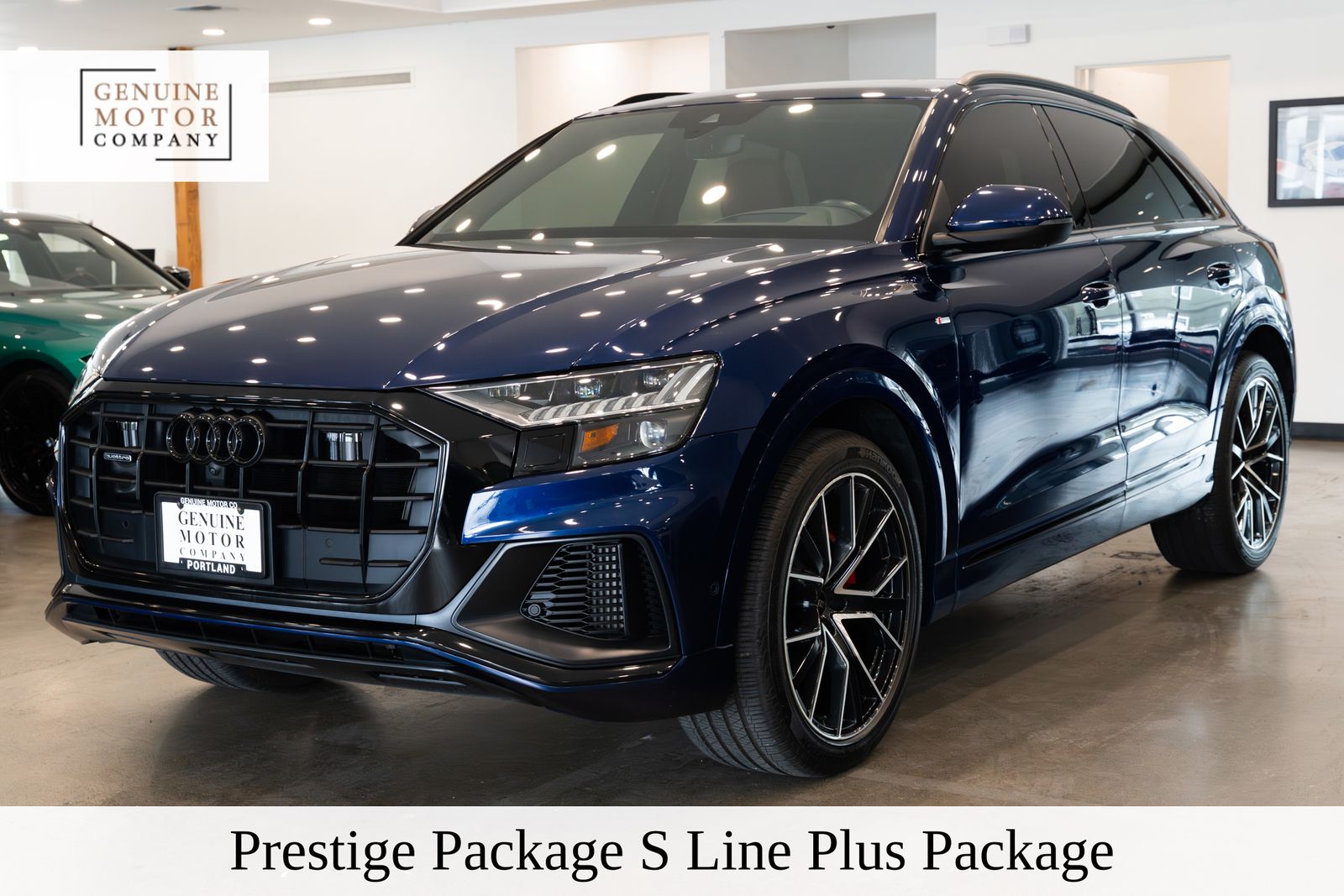 Navarra Blue Metallic 2022 Audi Q8 SUV / Crossover All-Wheel Drive 8-Speed Automatic