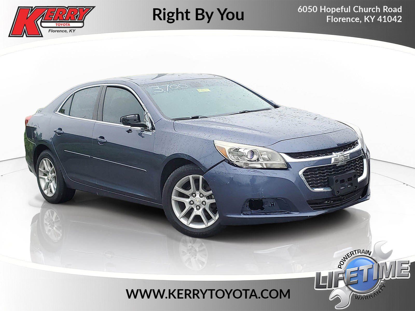 Atlantis Blue Metallic 2014 Chevrolet Malibu 1LT FWD Sedan Front-Wheel Drive 6-Speed Automatic Overdrive