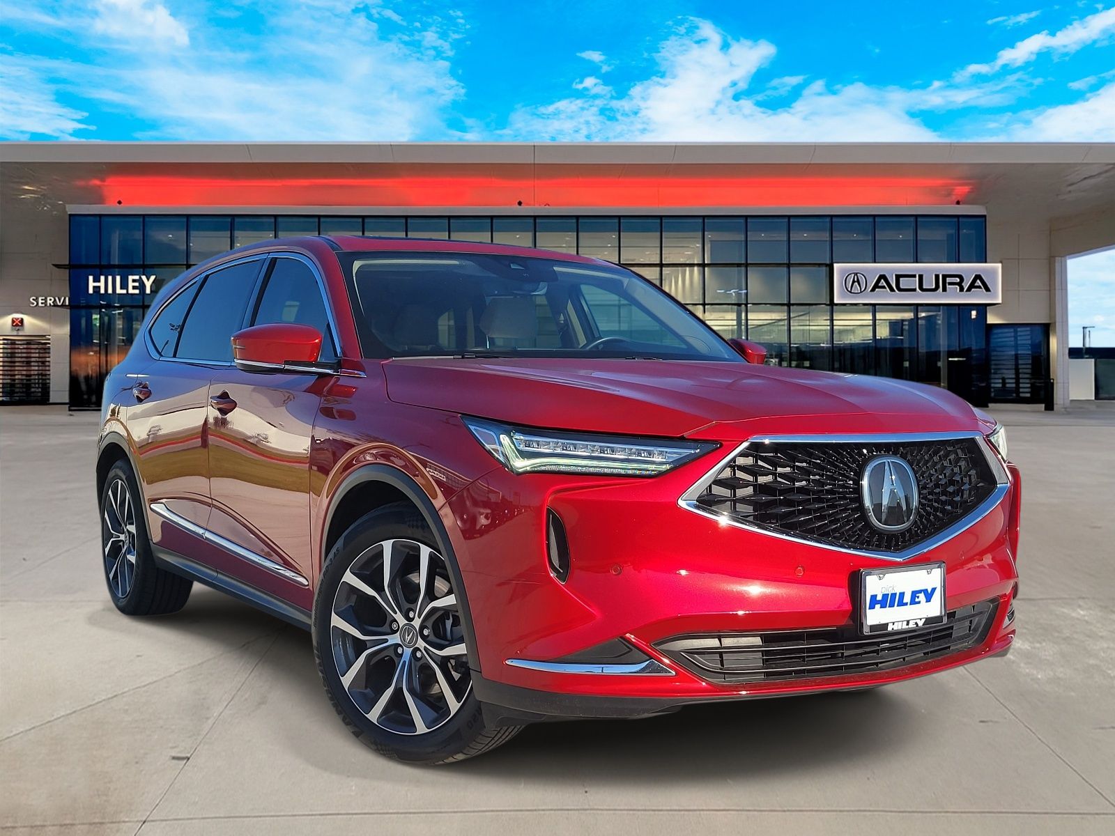 Performance Red Pearl 2023 Acura MDX SH-AWD with Technology Package SUV / Crossover All-Wheel Drive Automatic