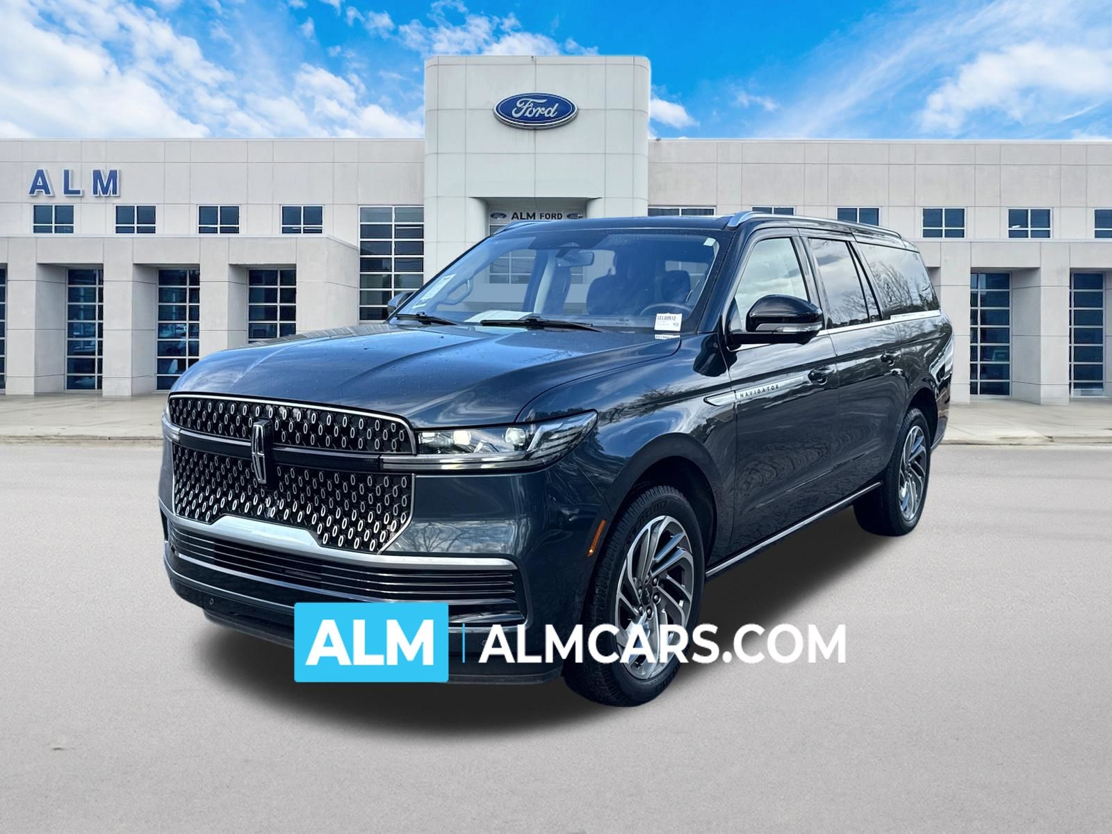 Blue Metallic 2025 Lincoln Navigator SUV / Crossover Four-Wheel Drive Automatic