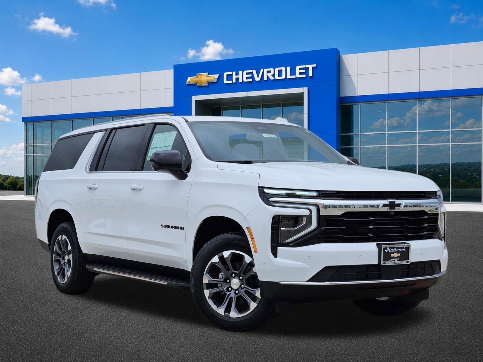 Summit White 2026 Chevrolet Suburban SUV / Crossover 4X2 