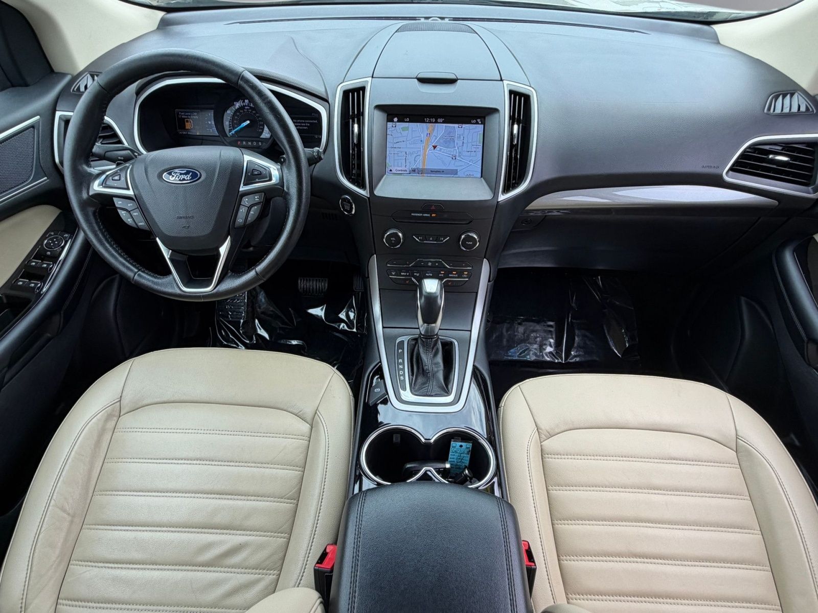 Certified Used 2018 White Gold Metallic Ford SEL image 3