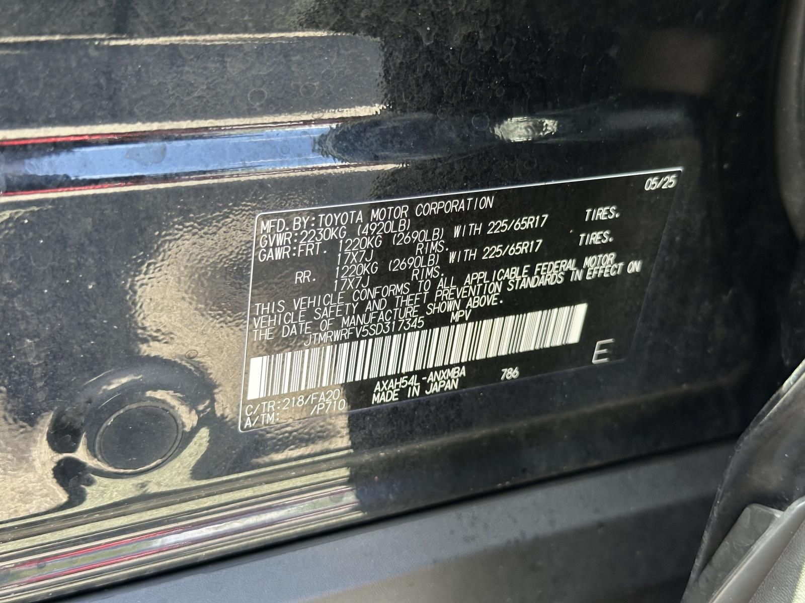 Used 2025 Black Toyota XLE image 28