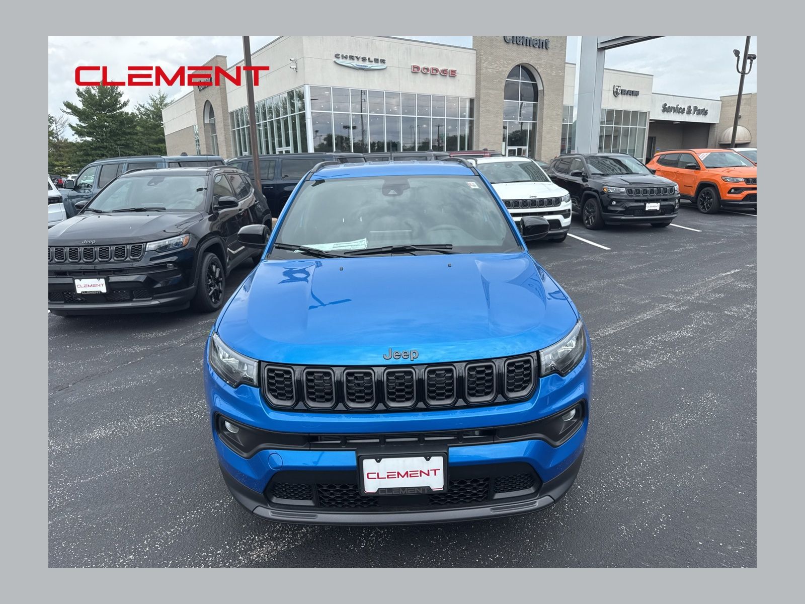 hydro blue pearlcoat 2026 Jeep Compass Latitude 4WD SUV / Crossover Four-Wheel Drive 8-Speed Automatic
