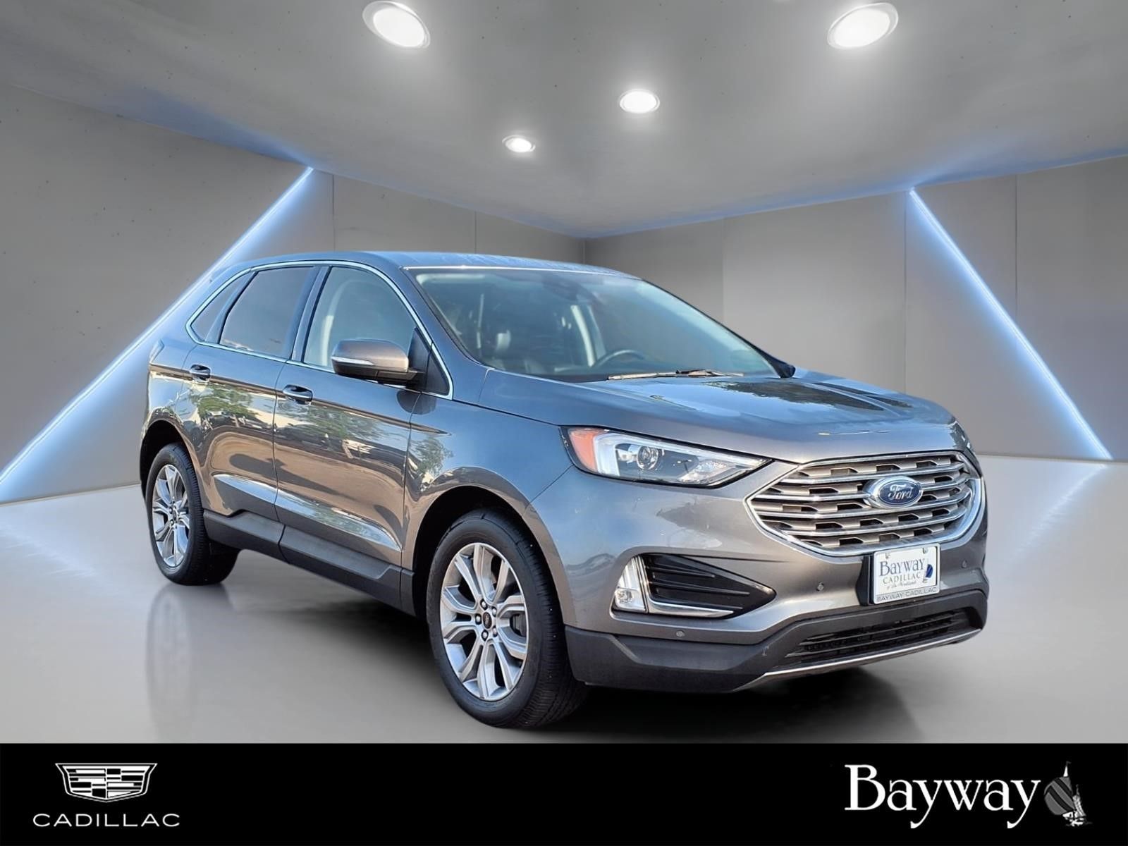 2024 Ford Edge Titanium Gray at Classic Chevrolet Galveston
