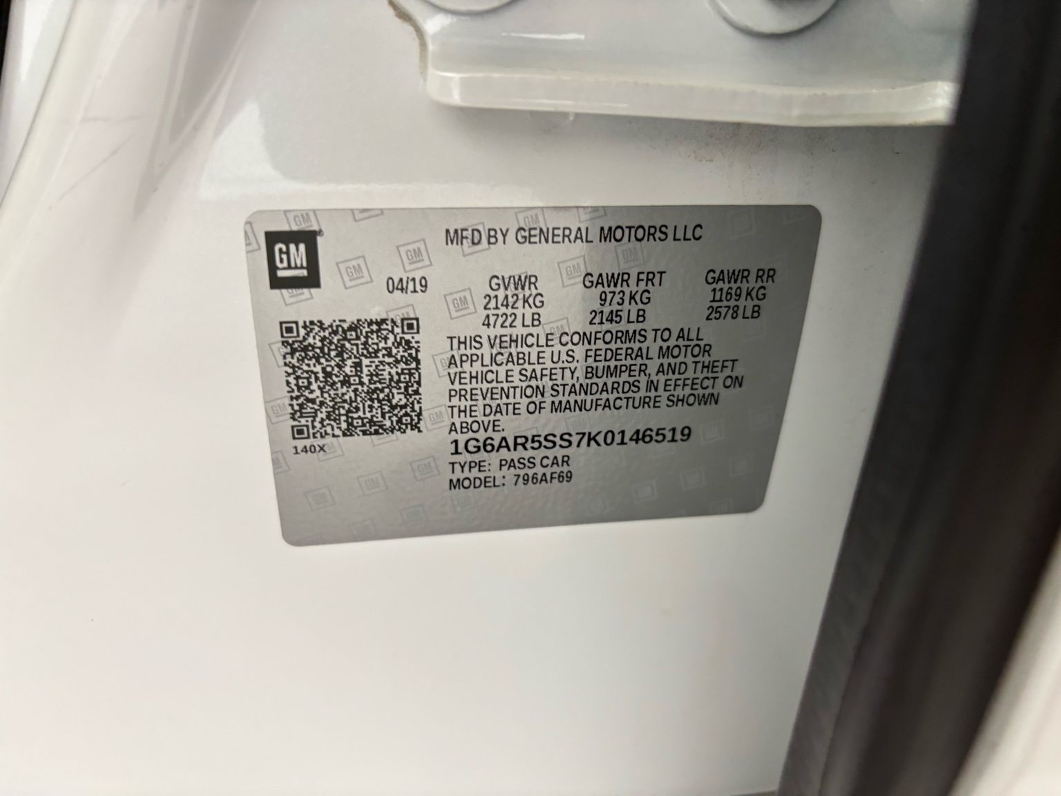 Used Car 2019 Cadillac Cts  3.6l Luxury For Sale Under $20,000 In Austin, Texas