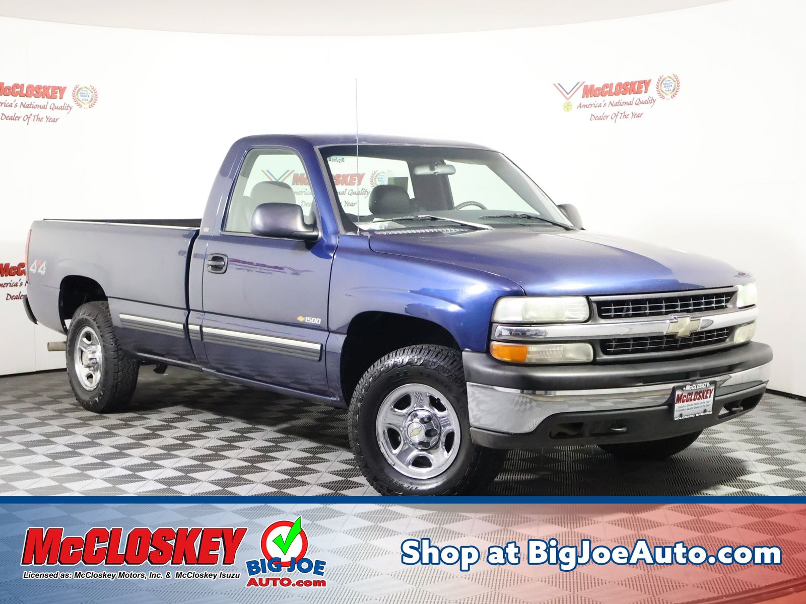 1999 Chevrolet Silverado 1500 Azul (Indigo Blue Metallic) Camioneta Todo terreno 4 velocidades Automática