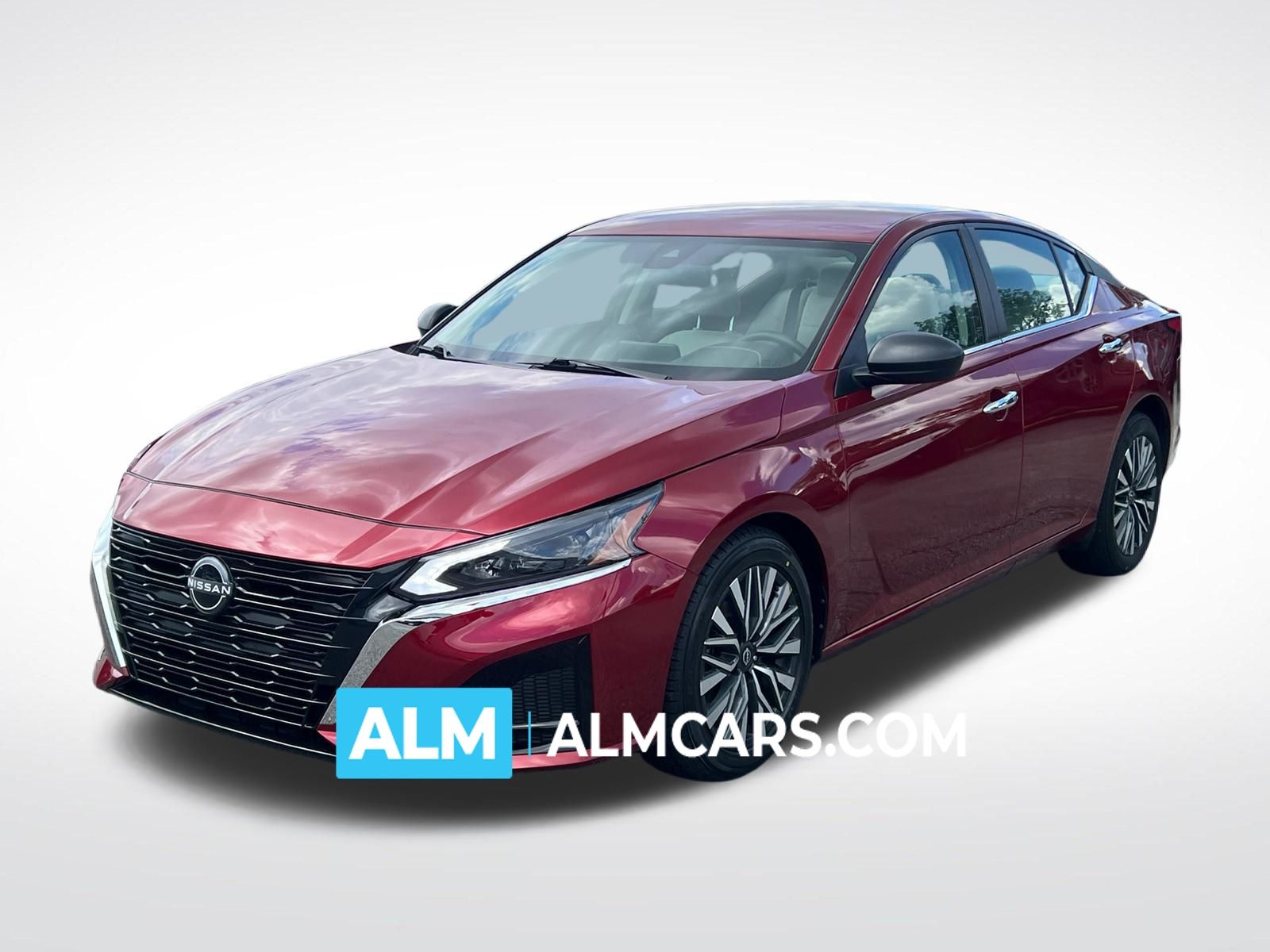 Red (Scarlet Ember) 2025 Nissan Altima Sedan Front-Wheel Drive Continuously Variable Transmission