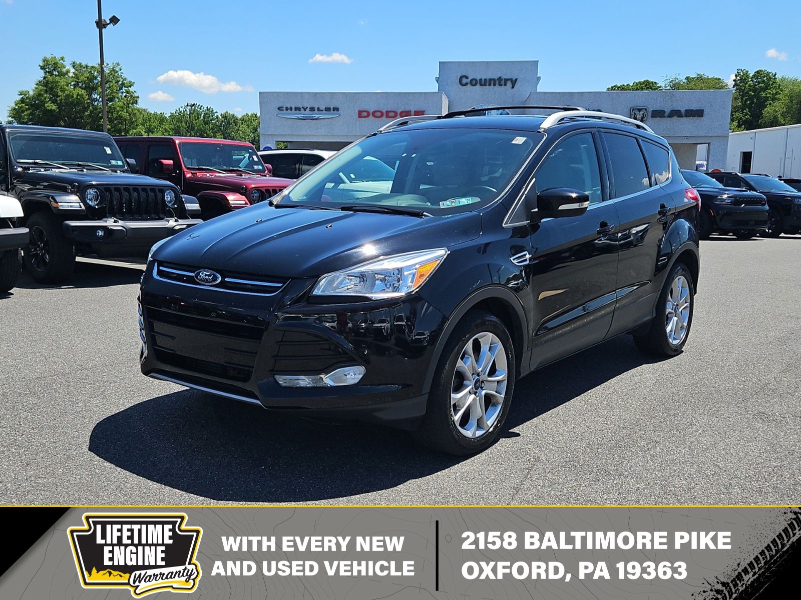 Shadow Black 2016 Ford Escape SUV / Crossover All-Wheel Drive 6-Speed Automatic