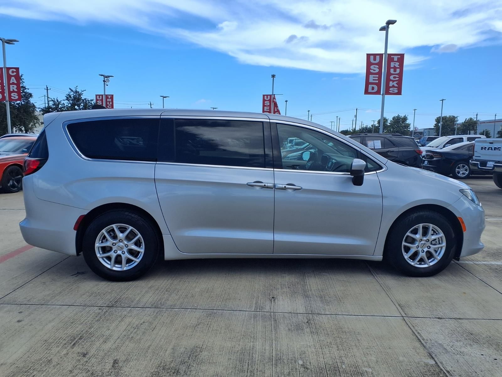 2022 Chrysler Voyager LX Silver at Texan Dodge Chrysler Jeep Ram