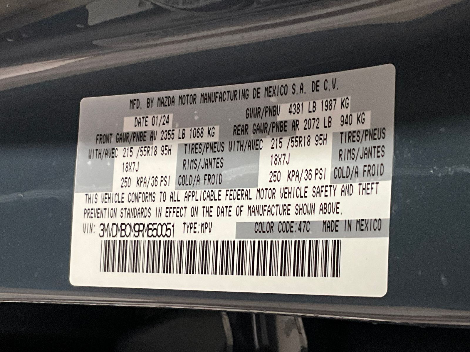 Mazda CX-30 Carbon Edition i-ACTIV AWD