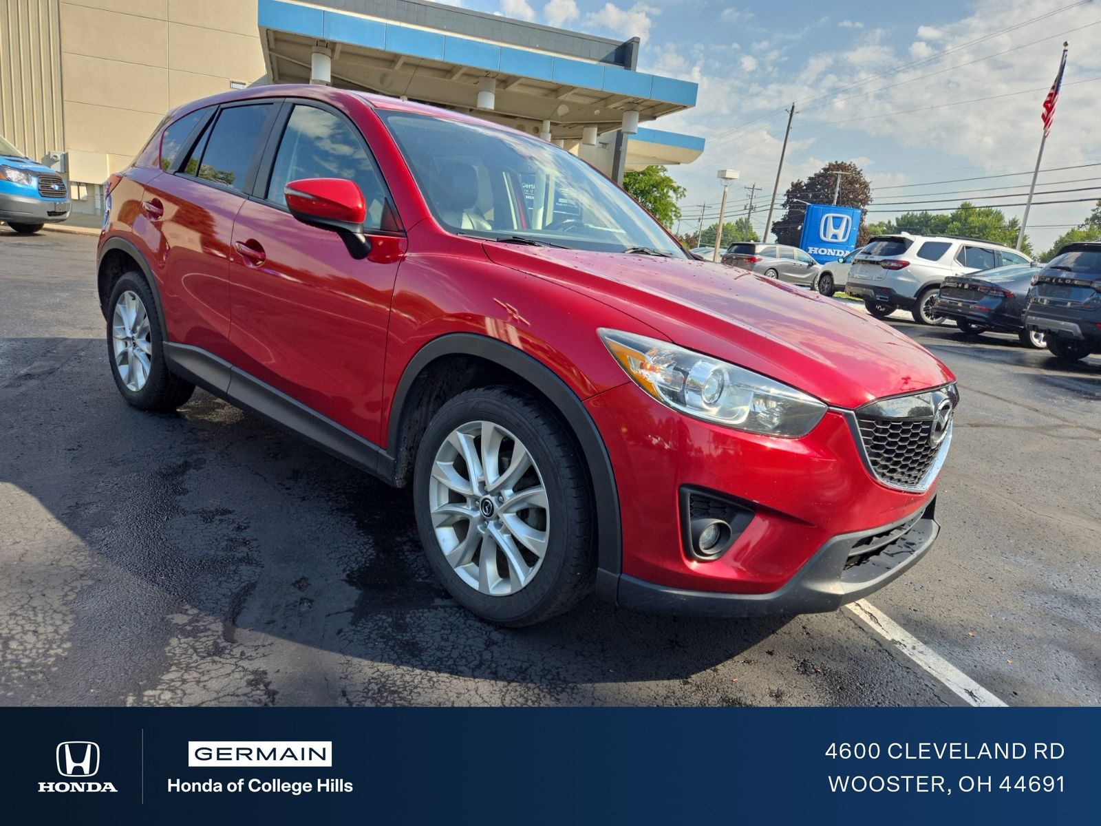 Used 2015 Red Mazda Grand Touring image 9