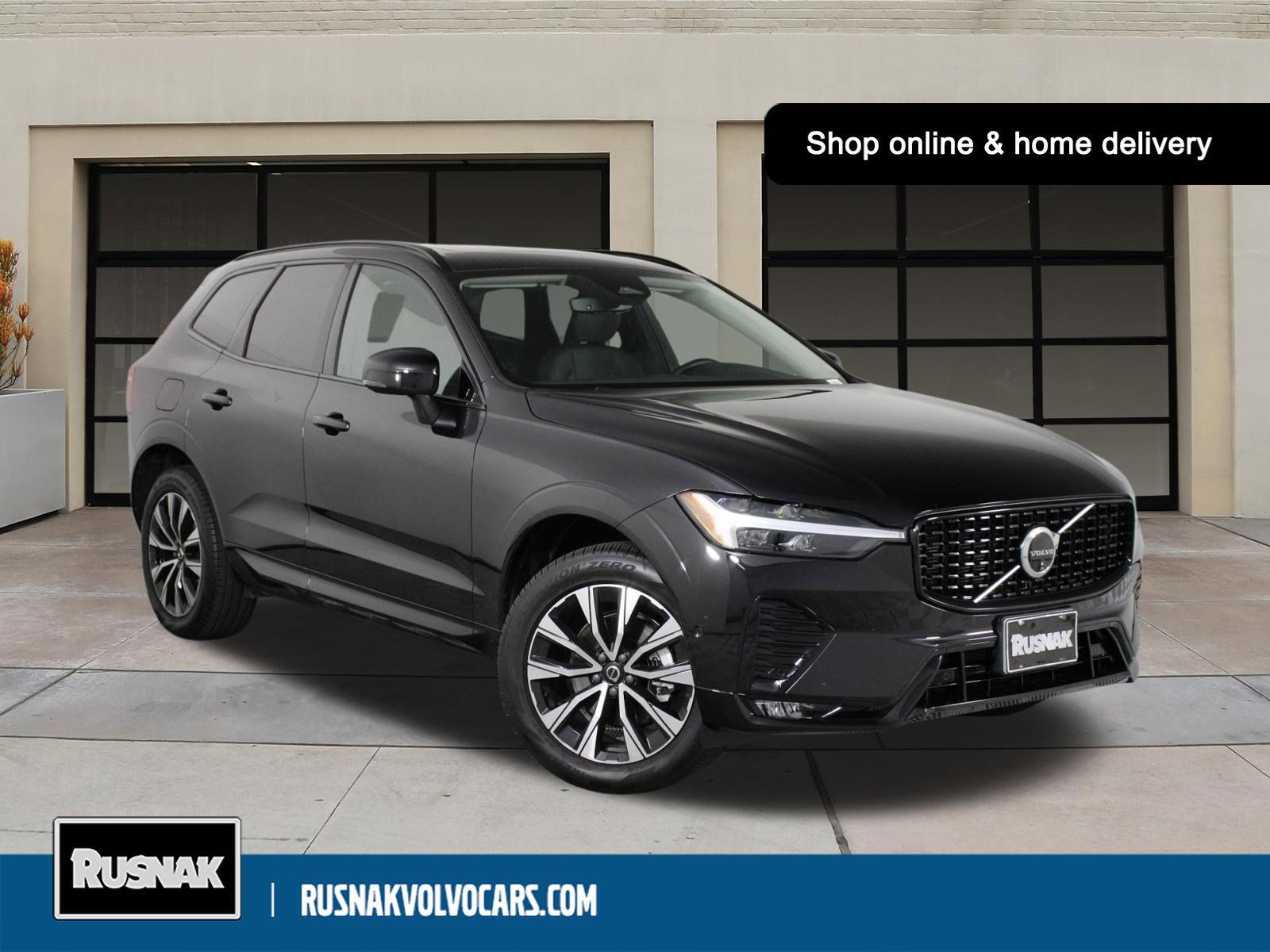Onyx Black Metallic 2025 Volvo XC60 B5 Plus Dark Theme AWD SUV / Crossover All-Wheel Drive Automatic