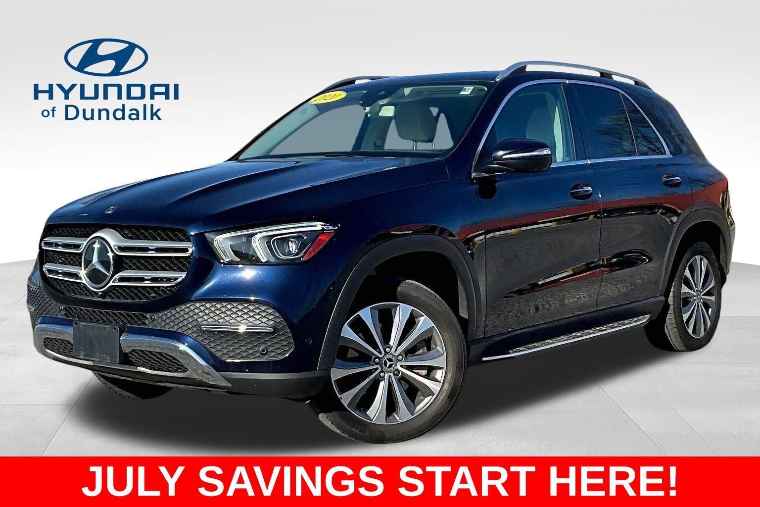 Blue 2020 Mercedes-Benz GLE SUV / Crossover Rear-Wheel Drive 9-Speed Automatic
