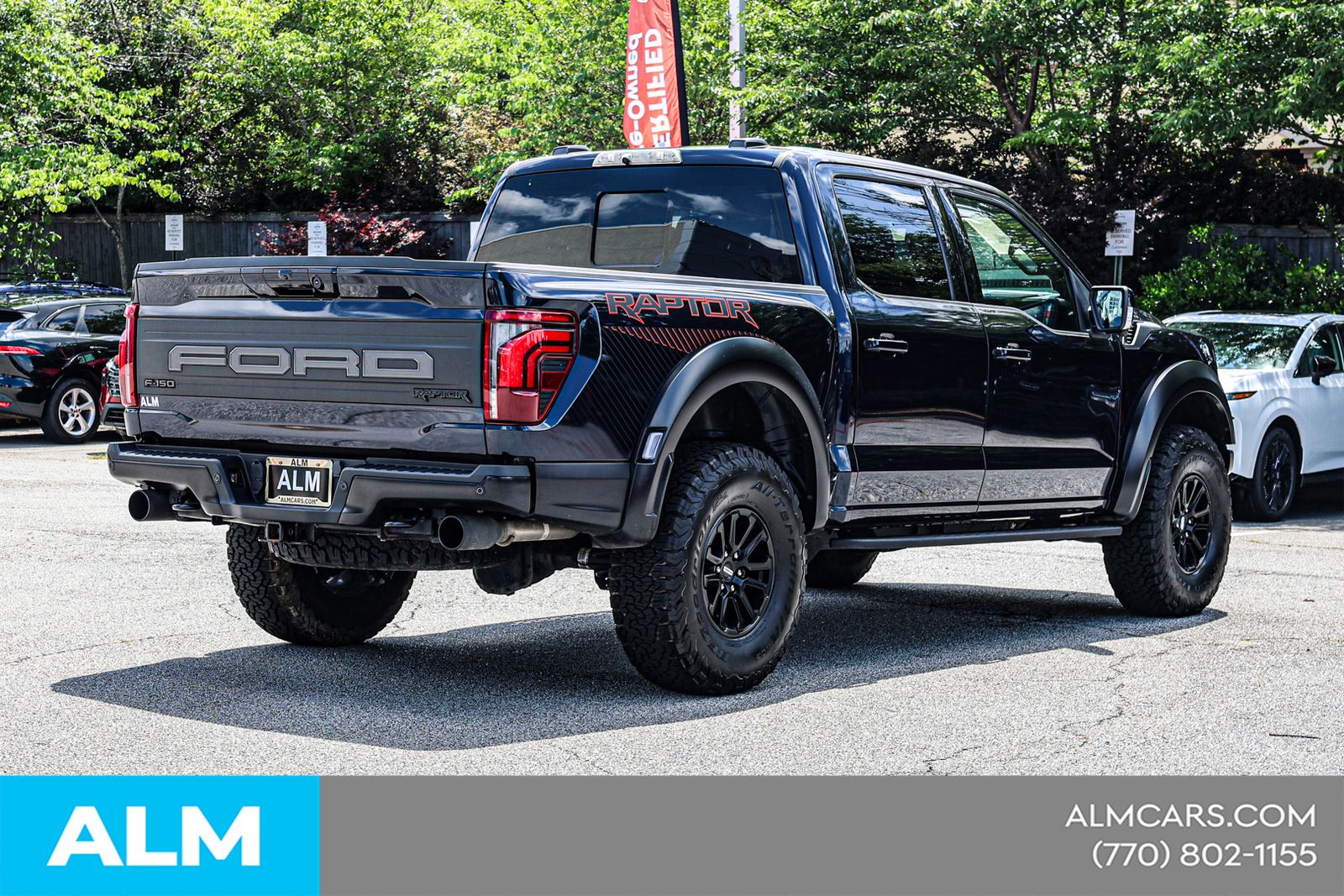 Used 2024 Blue Ford Raptor image 7