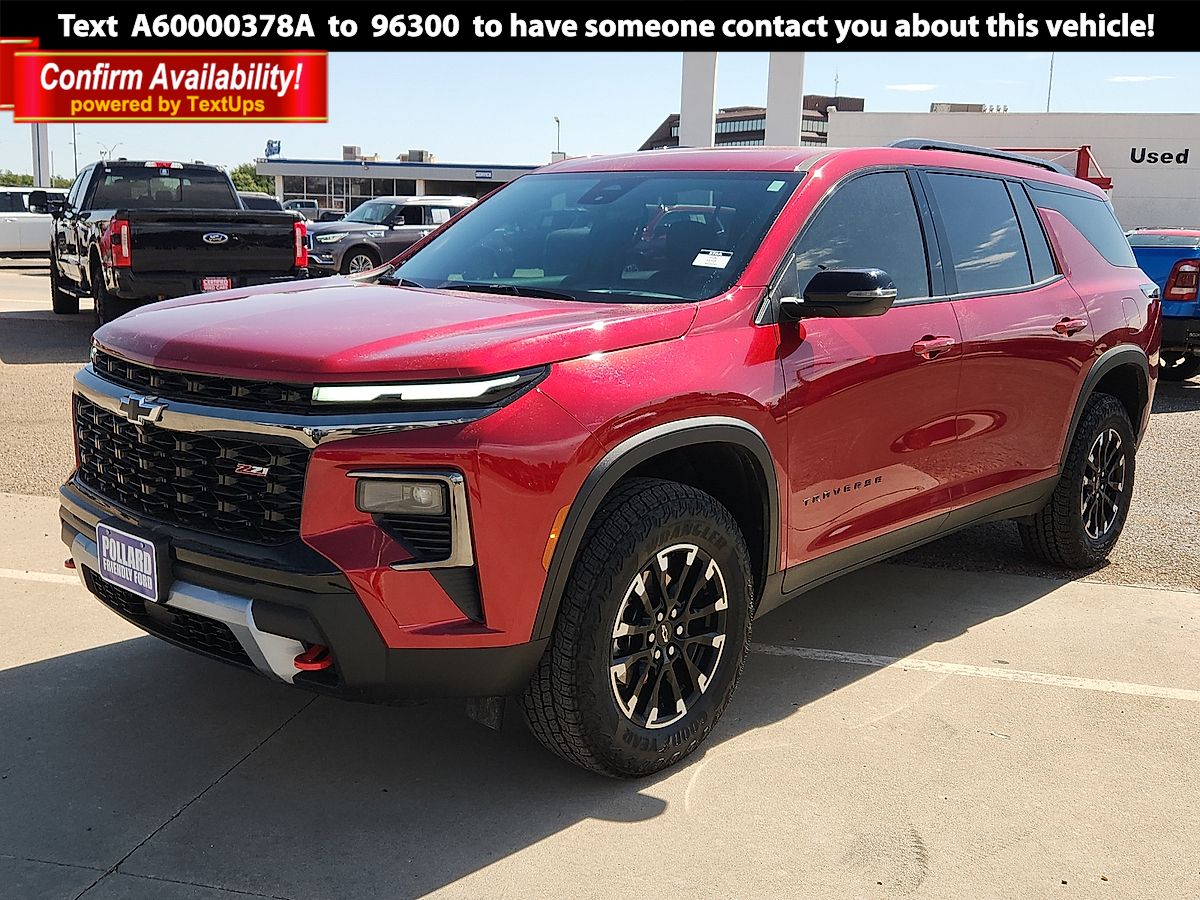 Radiant Red Tintcoat 2026 Chevrolet Traverse SUV / Crossover Four-Wheel Drive 8-Speed Automatic