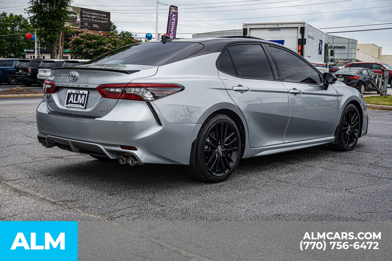 Used 2021 Silver Toyota XSE V6 image 6