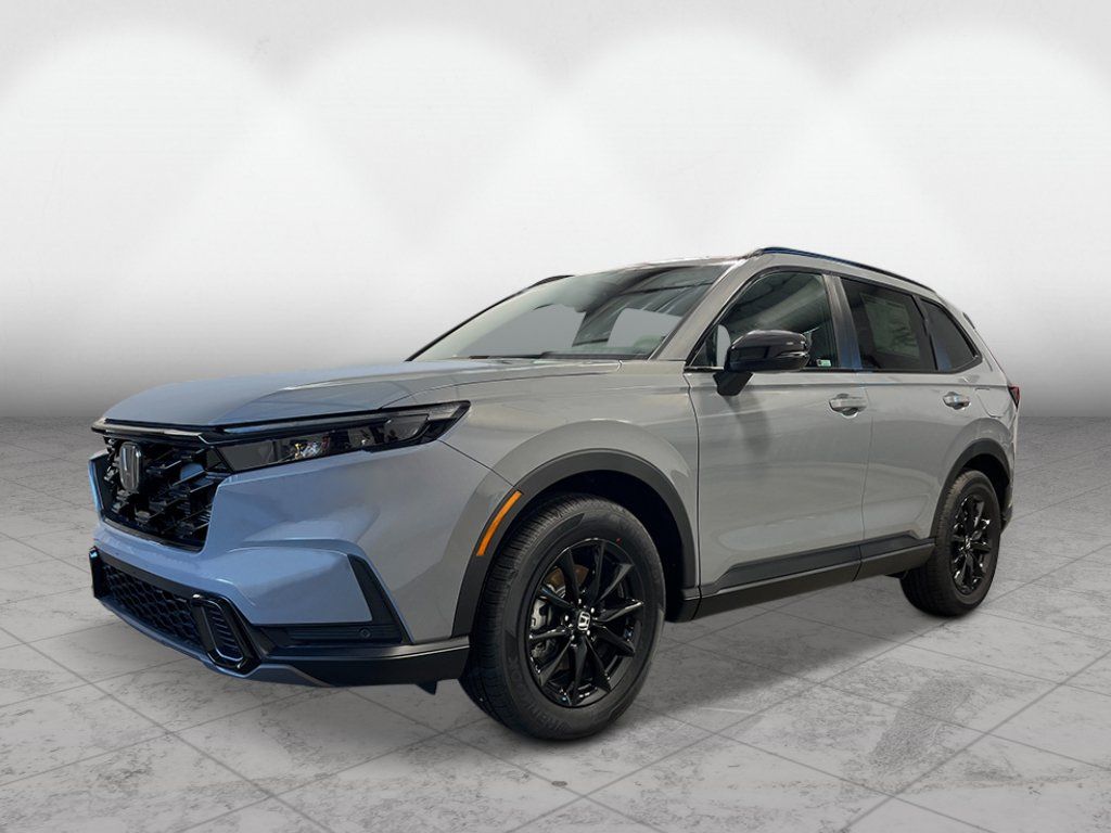 Gray 2027 Honda CR-V Hybrid SUV / Crossover All-Wheel Drive Continuously Variable Transmission