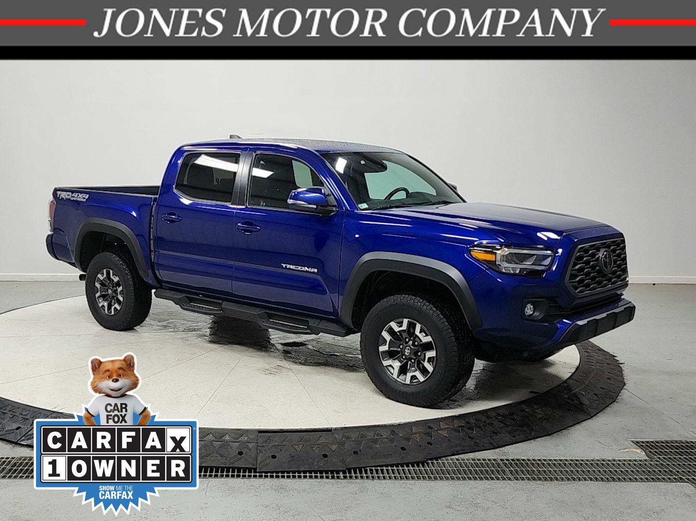 Blue Crush Metallic 2022 Toyota Tacoma Pickup Truck Four-Wheel Drive 6-Speed Automatic