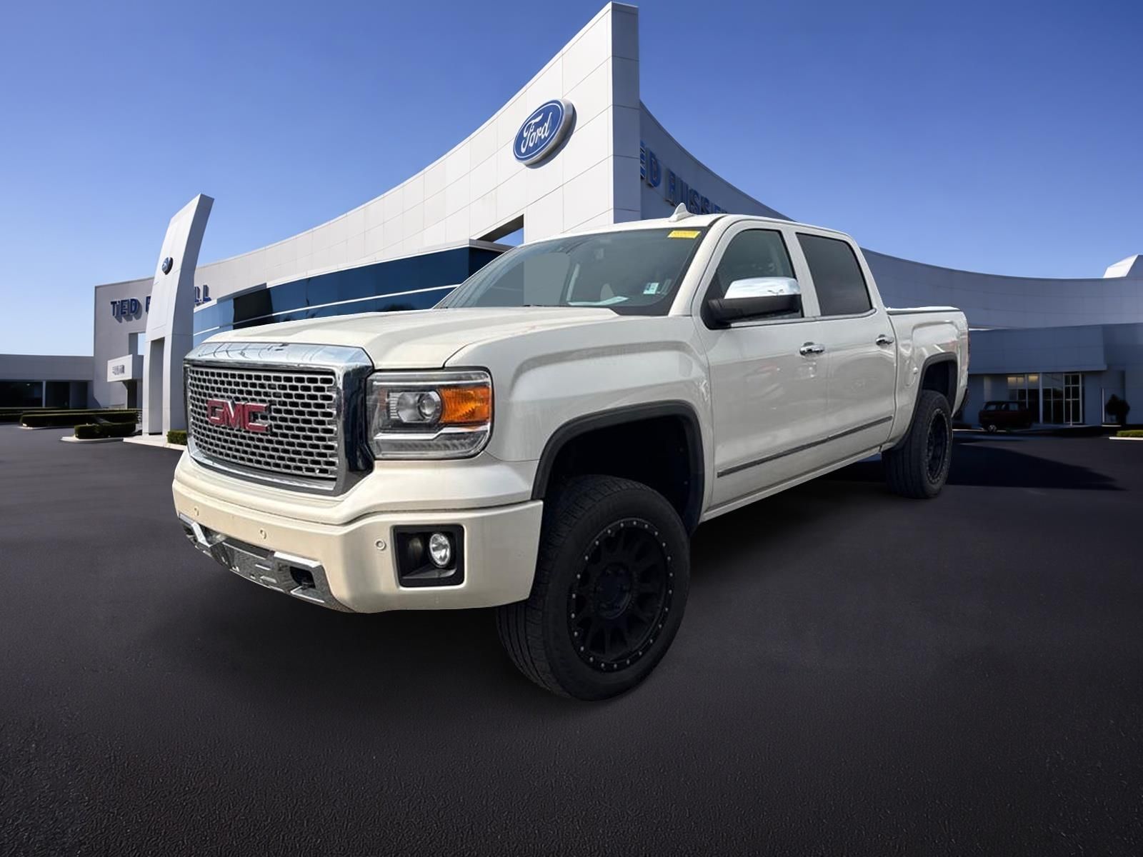 White Diamond Clearcoat 2015 GMC Sierra 1500 Pickup Truck Four-Wheel Drive 6-Speed Automatic Overdrive
