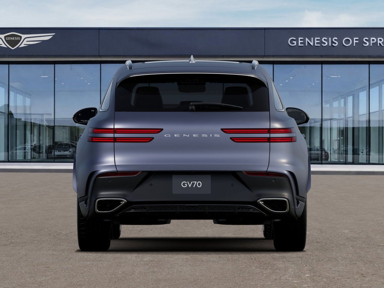 2027 Genesis GV70  Blue at Genesis of Spring