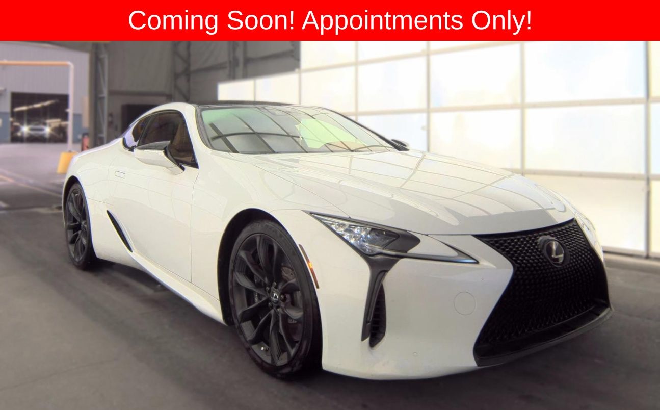 Ultra White 2018 Lexus LC Coupe Rear-Wheel Drive Automatic