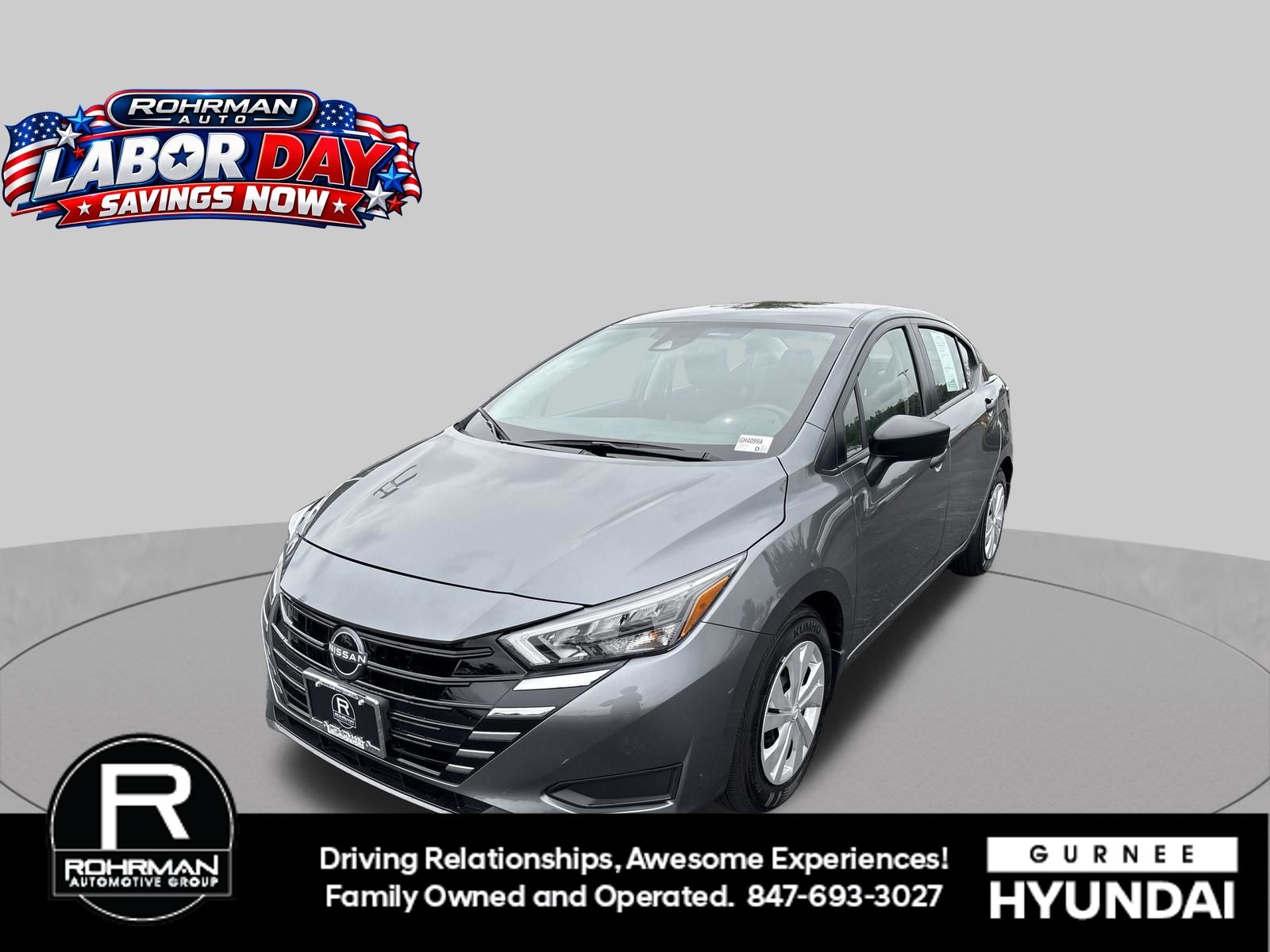 2025 Nissan Versa S FWD