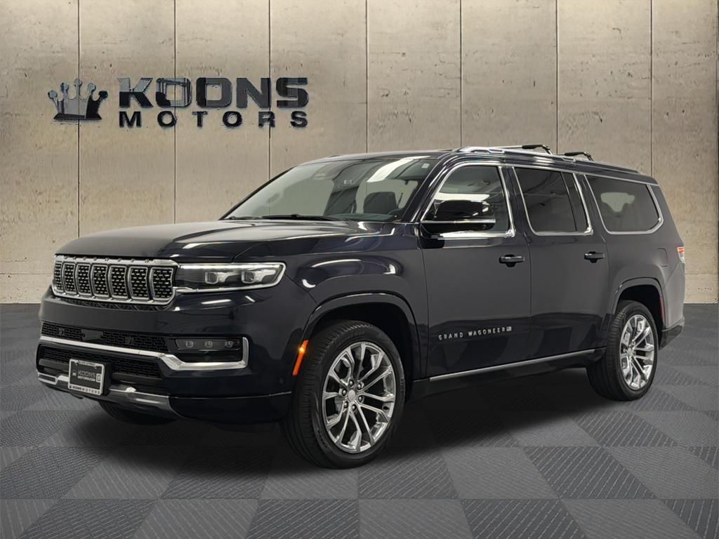 Midnight Sky 2023 Jeep Grand Wagoneer L SUV / Crossover Four-Wheel Drive 8-Speed Automatic