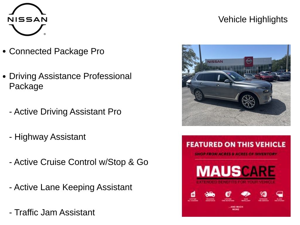 Used 2024 BMW X7 xDrive40i 4D Sport Utility