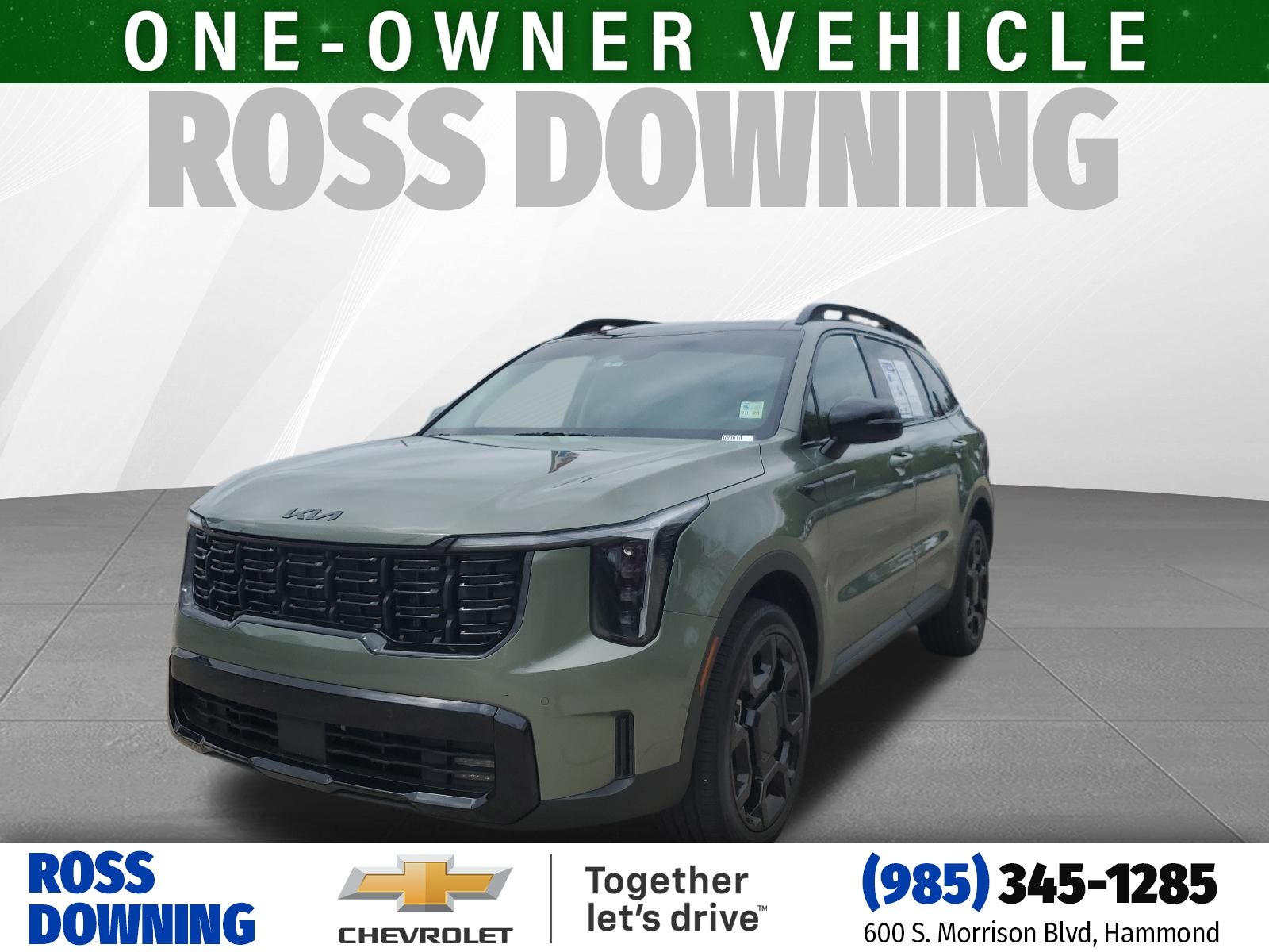 Jungle Green 2026 Kia Sorento EX AWD SUV / Crossover All-Wheel Drive 8-Speed Dual Clutch