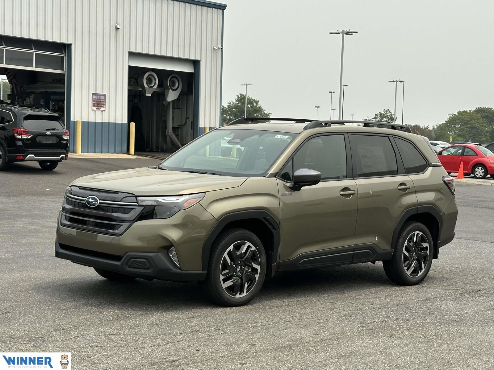 Autumn Green Metallic 2026 Subaru Forester Hybrid SUV / Crossover All-Wheel Drive Continuously Variable Transmission