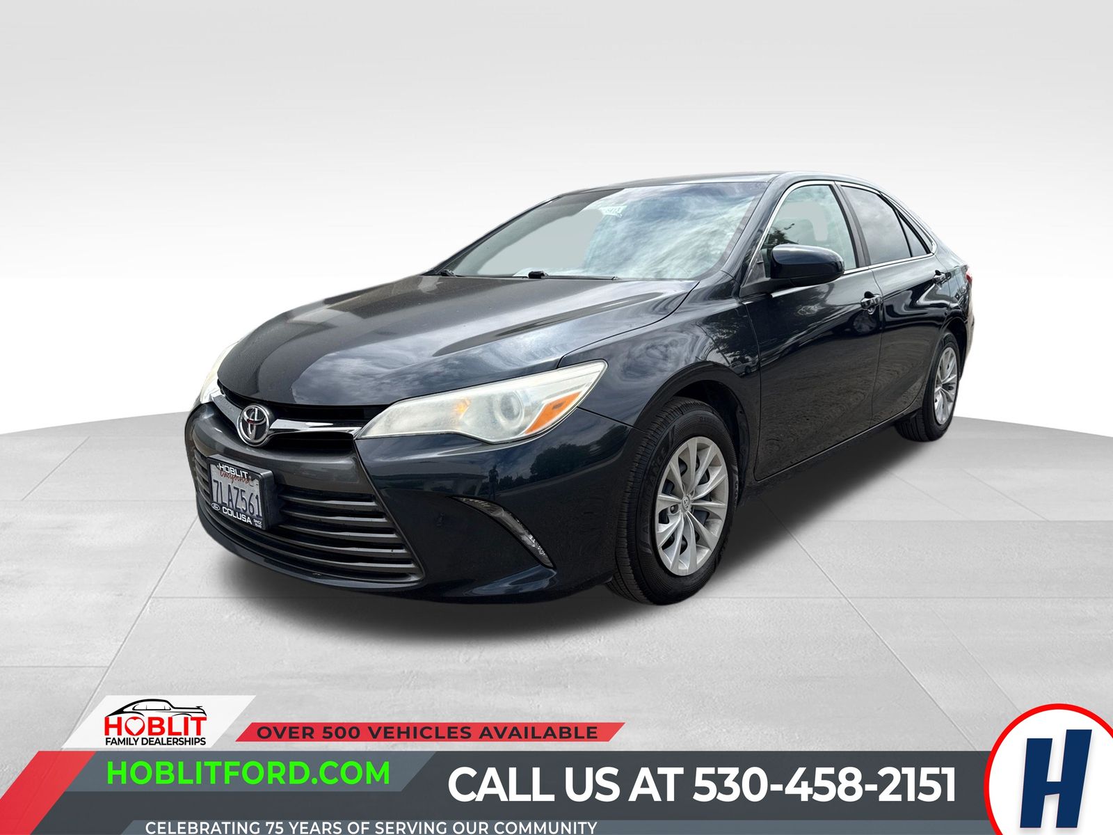 Cosmic Gray Mica 2015 Toyota Camry Sedan Front-Wheel Drive 6-Speed Automatic