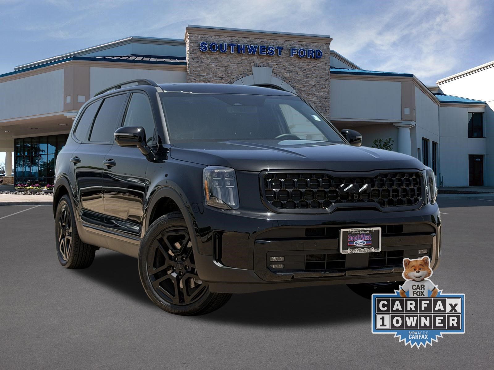 Ebony Black 2025 Kia Telluride SUV / Crossover All-Wheel Drive 8-Speed Automatic