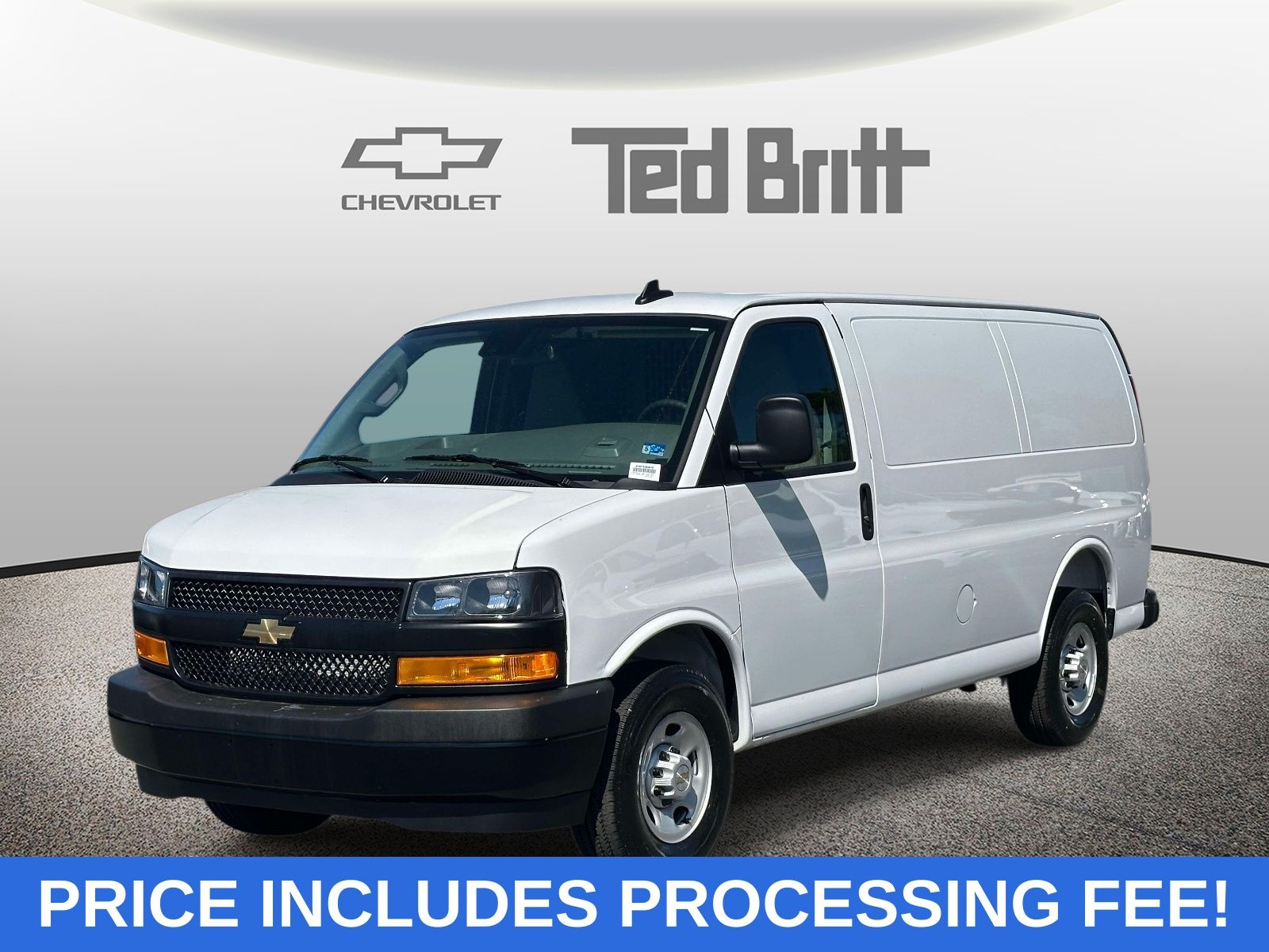 Summit White 2025 Chevrolet Express Cargo 2500 RWD Van Rear-Wheel Drive