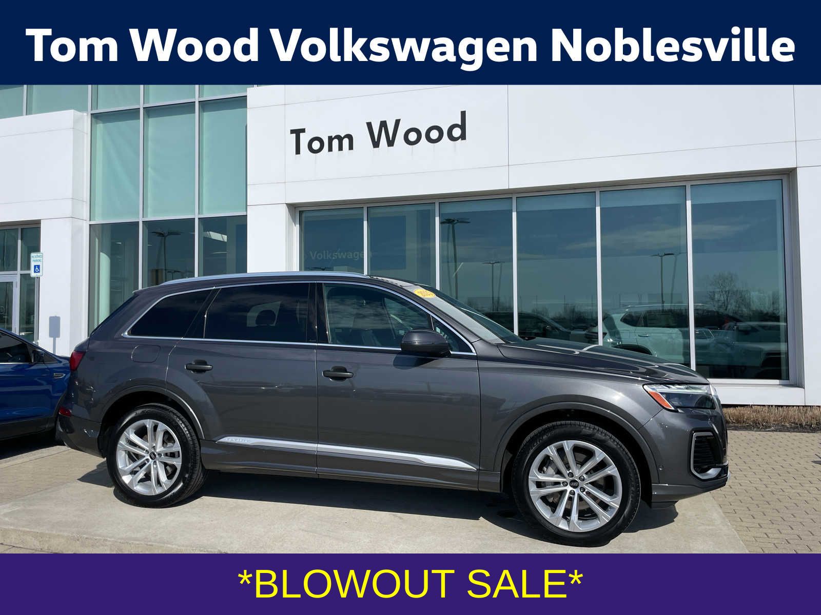 Satellite Silver Metallic 2025 Audi Q7 SUV / Crossover All-Wheel Drive 8-Speed Automatic