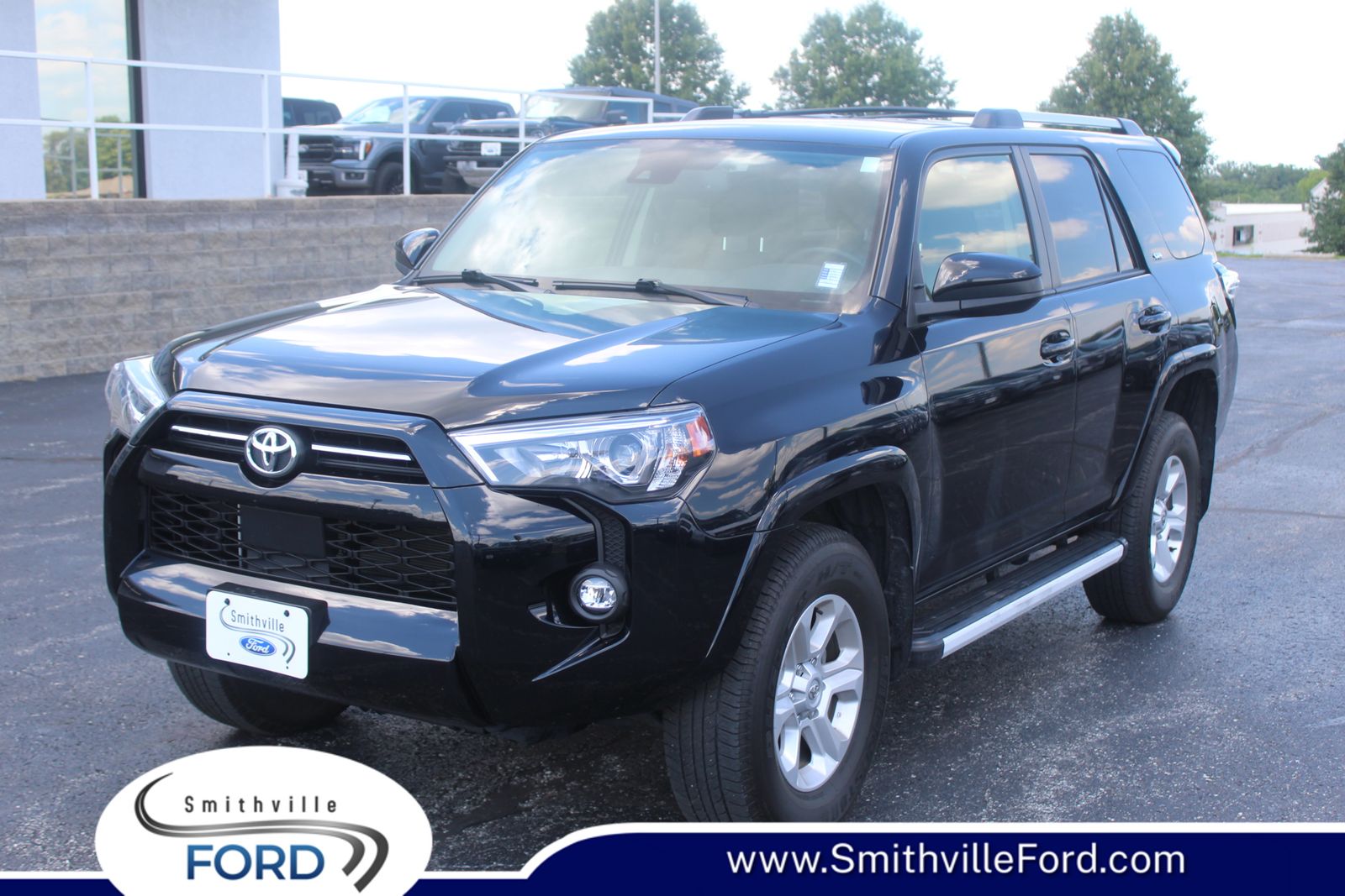Midnight Black Metallic 2024 Toyota 4Runner SUV / Crossover Four-Wheel Drive 5-Speed Automatic