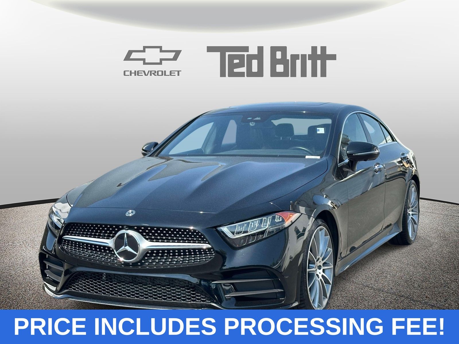 Black 2021 Mercedes-Benz CLS 450 4MATIC Coupe All-Wheel Drive 9-Speed Automatic