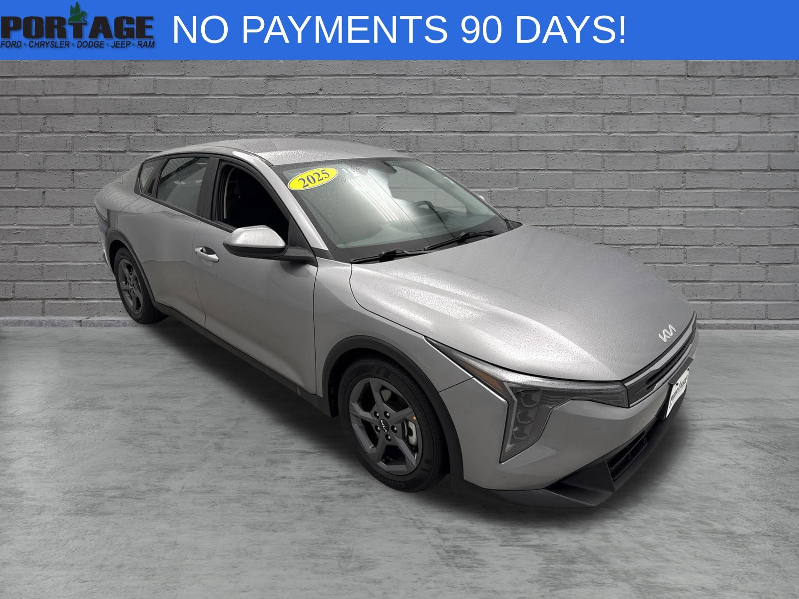 Steel Gray 2025 Kia K4 Sedan Front-Wheel Drive Continuously Variable Transmission