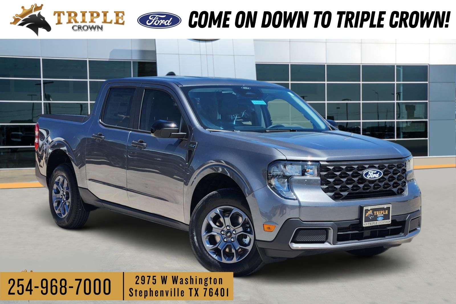 Carbonized Gray Metallic 2026 Ford Maverick Pickup Truck Front-Wheel Drive Continuously Variable Transmission