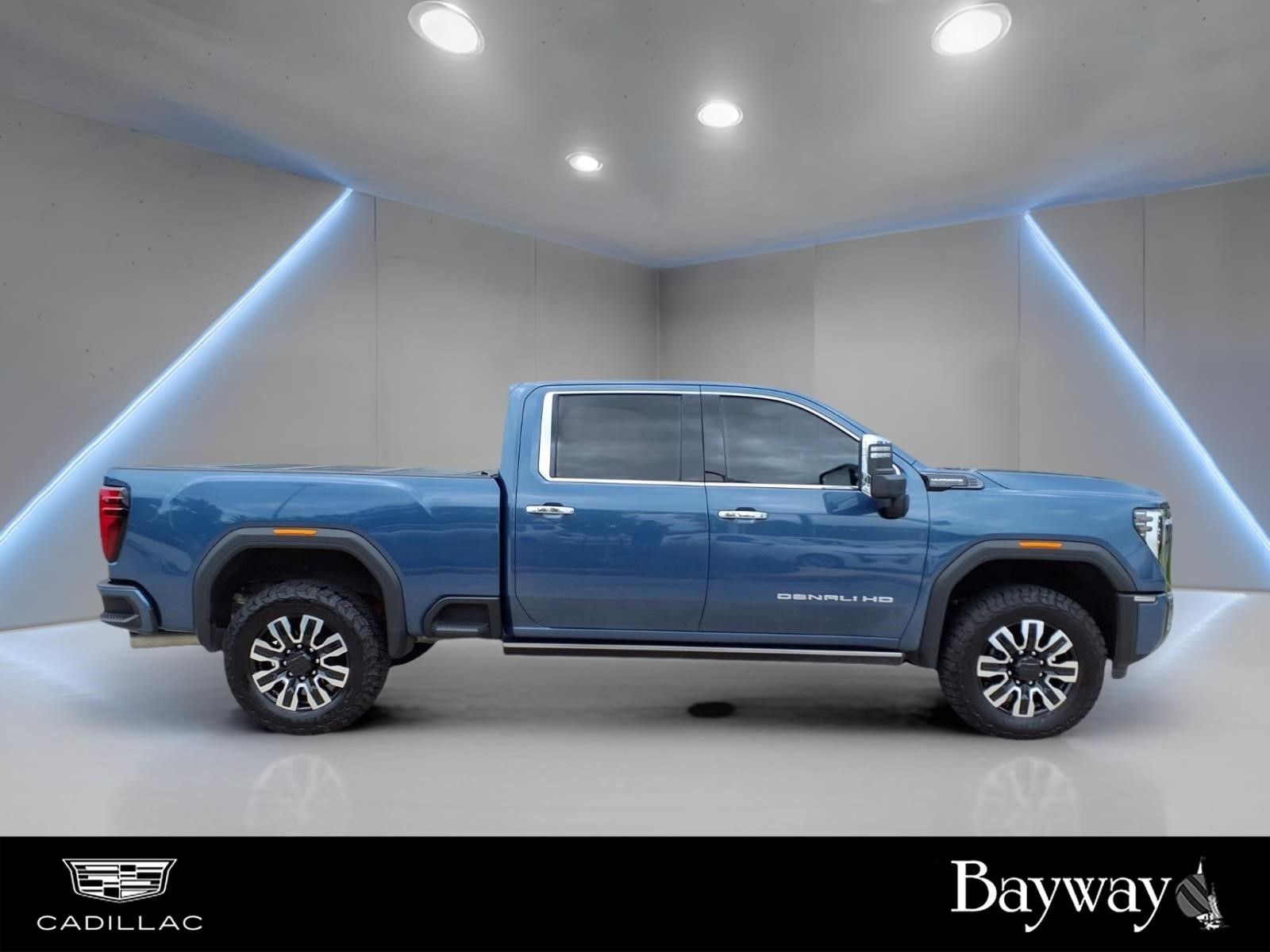 2024 GMC Sierra 2500HD Denali Ultimate Blue at DeMontrond Gulf Freeway