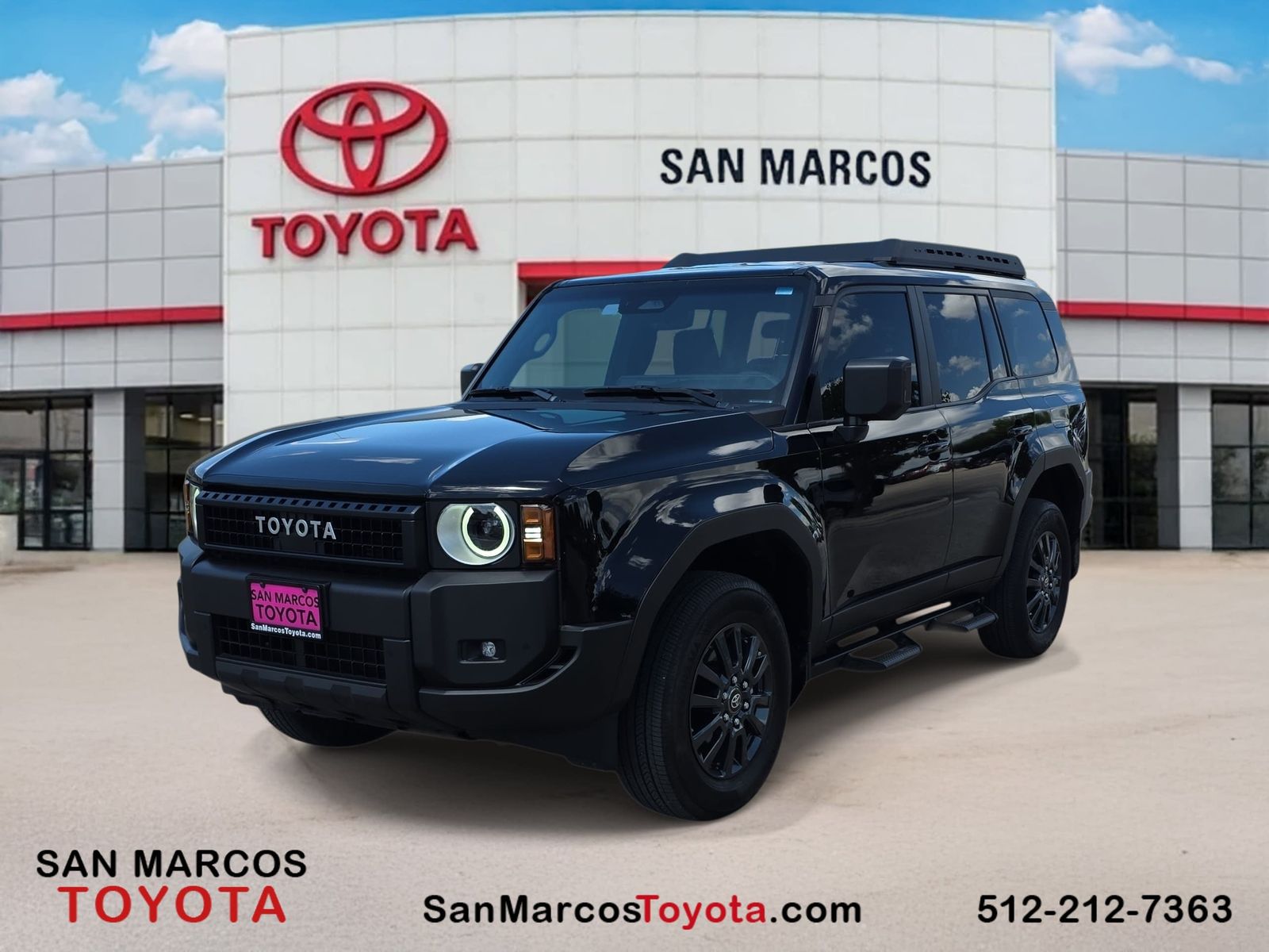 Black 2024 Toyota Land Cruiser SUV / Crossover Four-Wheel Drive 8-Speed Automatic