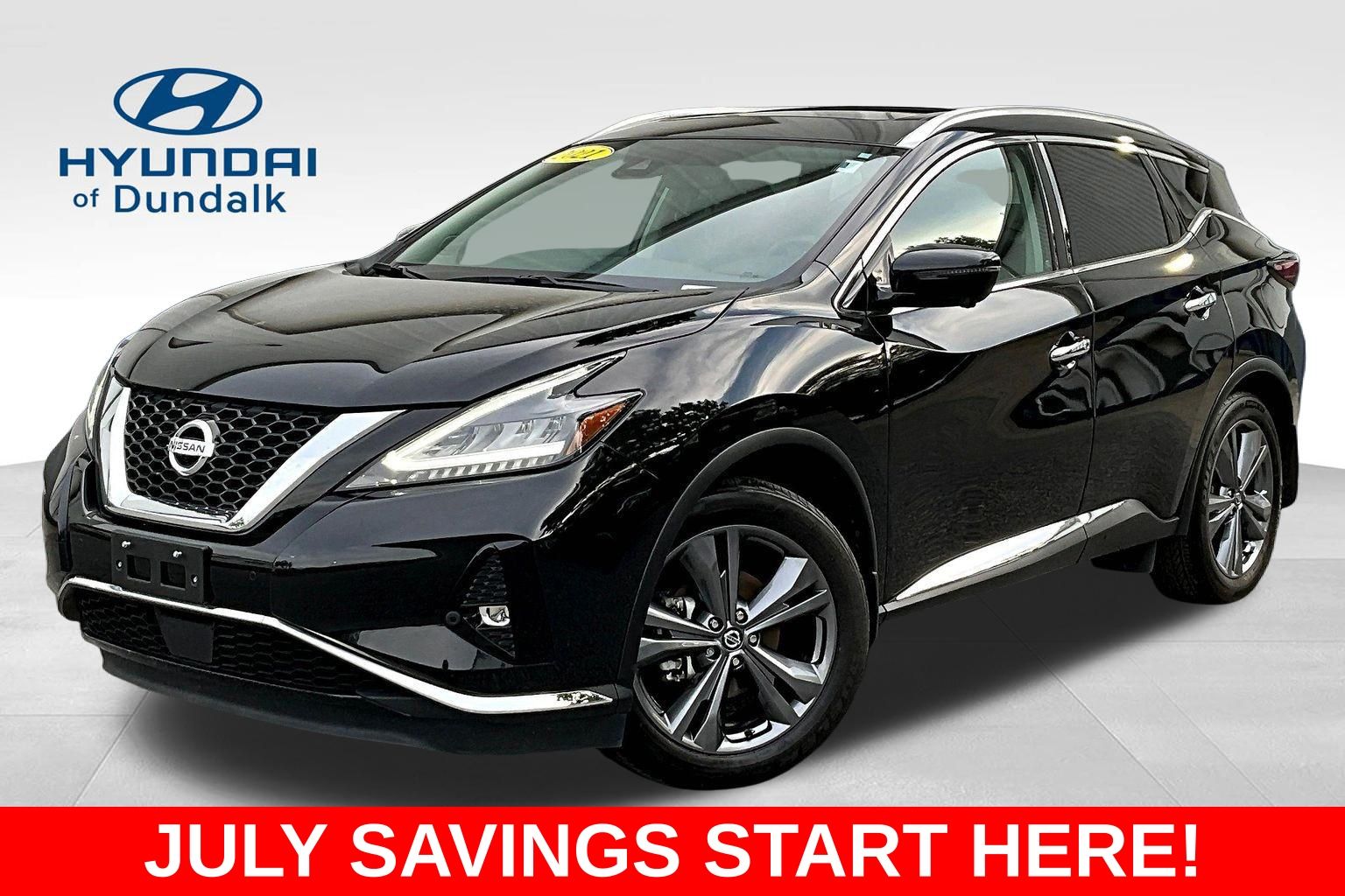 Gray (Magnetic Black Pearl) 2021 Nissan Murano SUV / Crossover All-Wheel Drive Continuously Variable Transmission