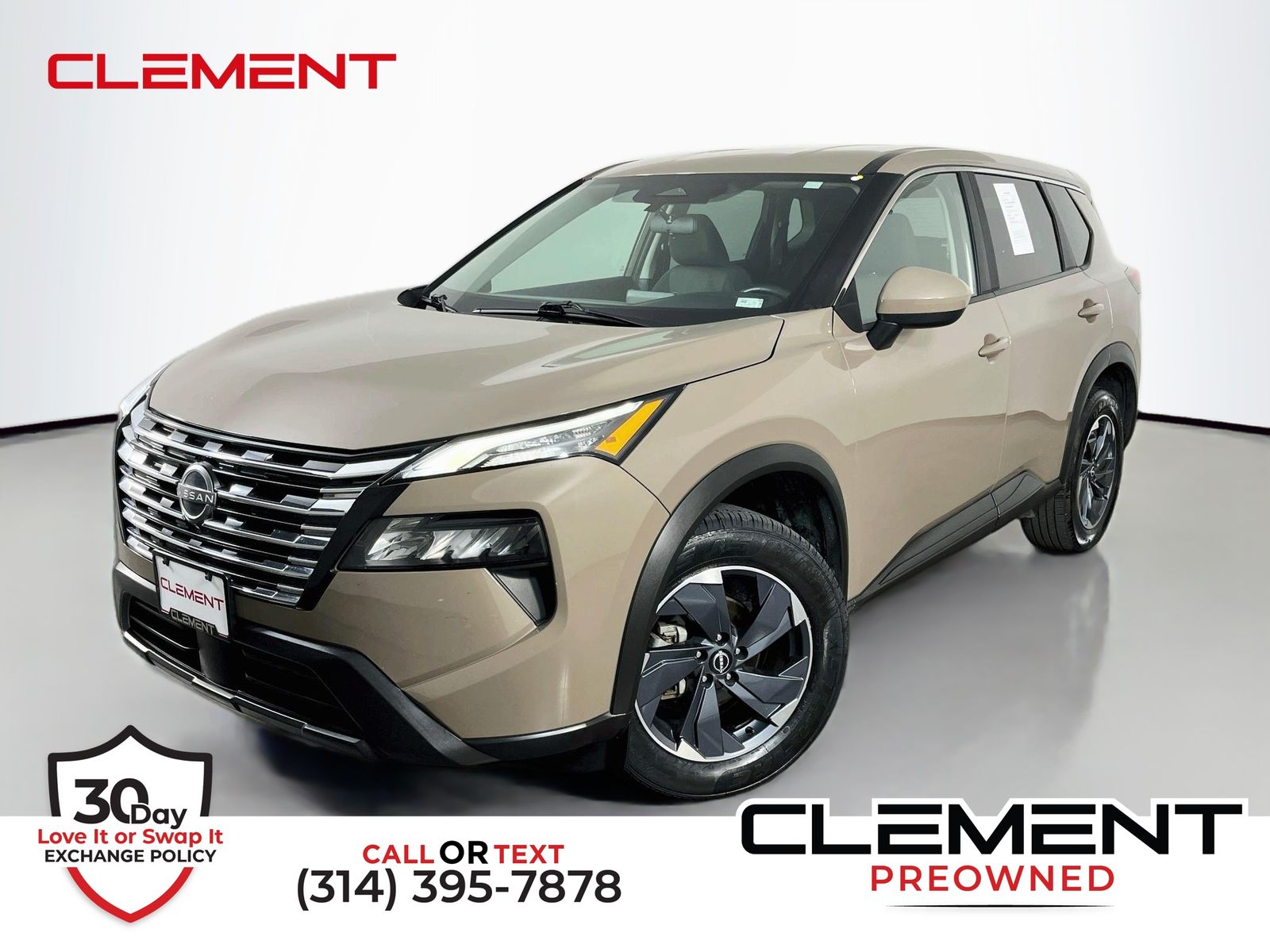 Baja Storm Metallic 2025 Nissan Rogue SUV / Crossover Front-Wheel Drive Continuously Variable Transmission