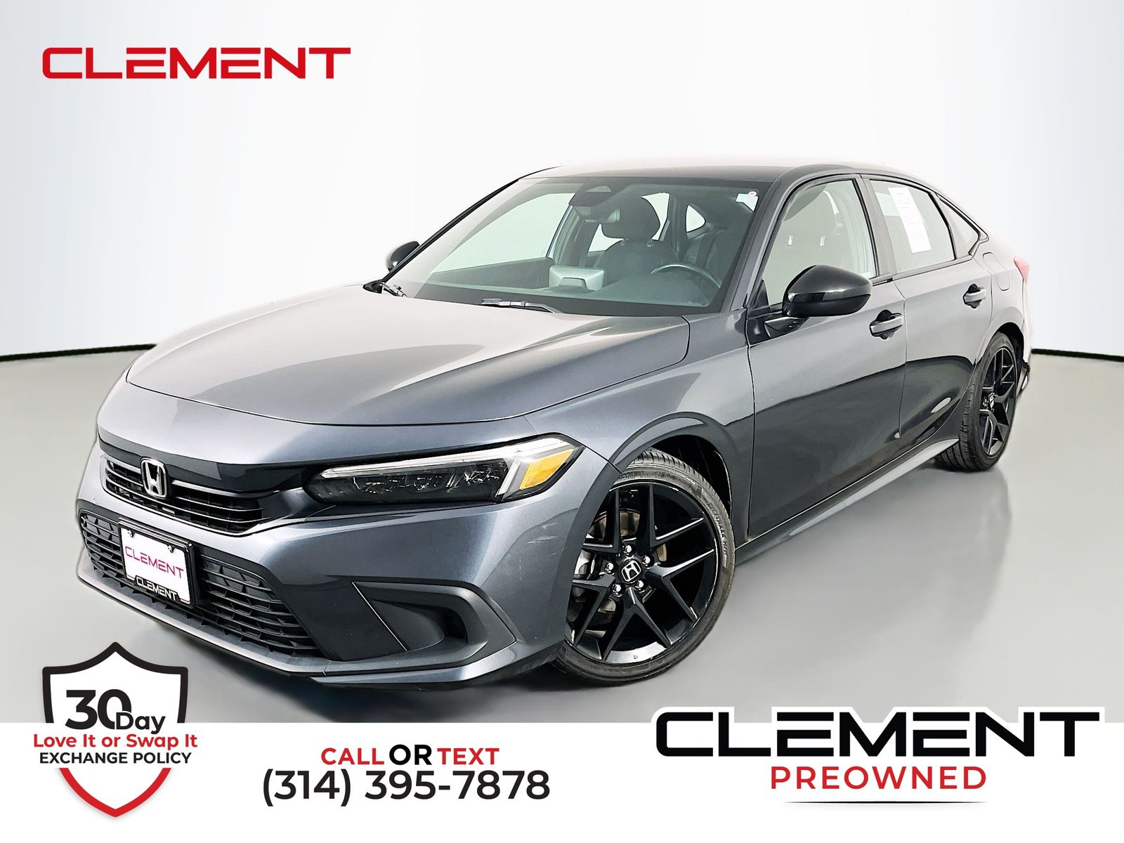 Smokey Mauve Pearl 2024 Honda Civic Sport FWD Sedan Front-Wheel Drive Continuously Variable Transmission