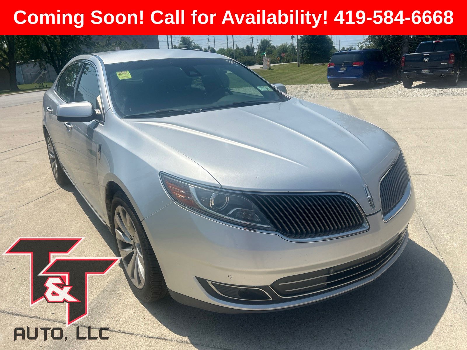 Ingot Silver 2015 Lincoln MKS Sedan All-Wheel Drive 6-Speed Automatic