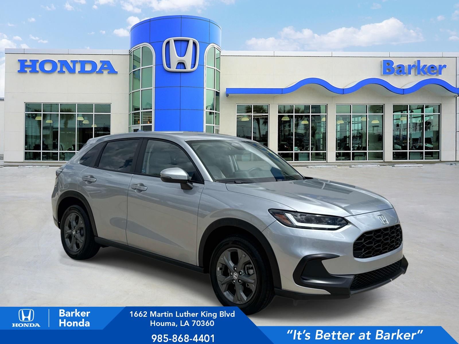 Solar Silver Metallic 2026 Honda HR-V LX FWD SUV / Crossover Front-Wheel Drive Continuously Variable Transmission