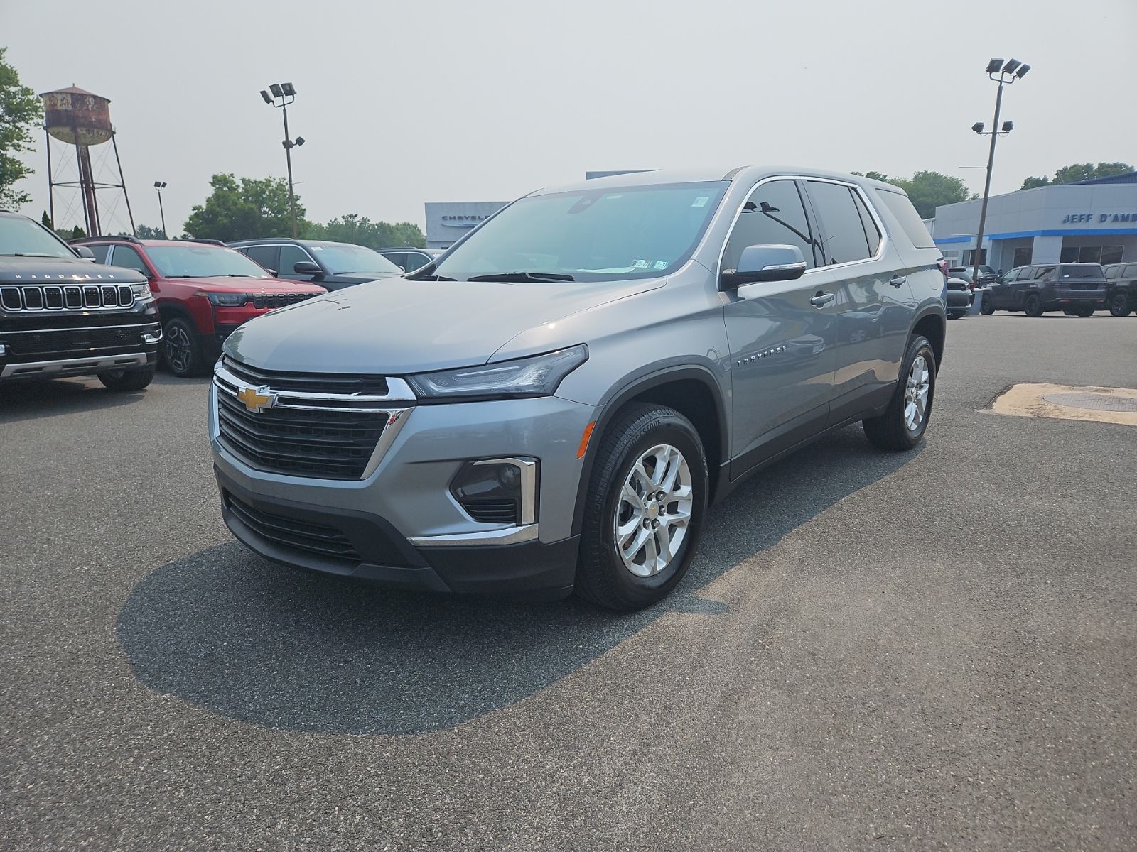 Sterling Gray Metallic 2024 Chevrolet Traverse SUV / Crossover Four-Wheel Drive 9-Speed Automatic